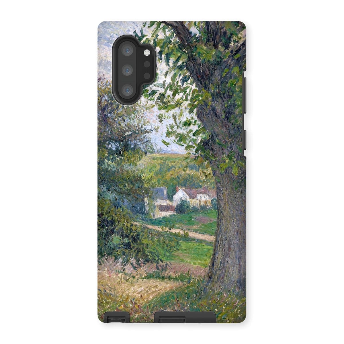 Casezest Mobile Phone Case for Samsung Galaxy Note 10P / Gloss Pissarro Chestnut Trees Design