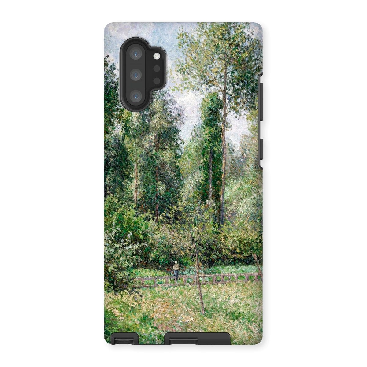 Casezest Mobile Phone Case for Samsung Galaxy Note 10P / Gloss Pissarro Poplars Design