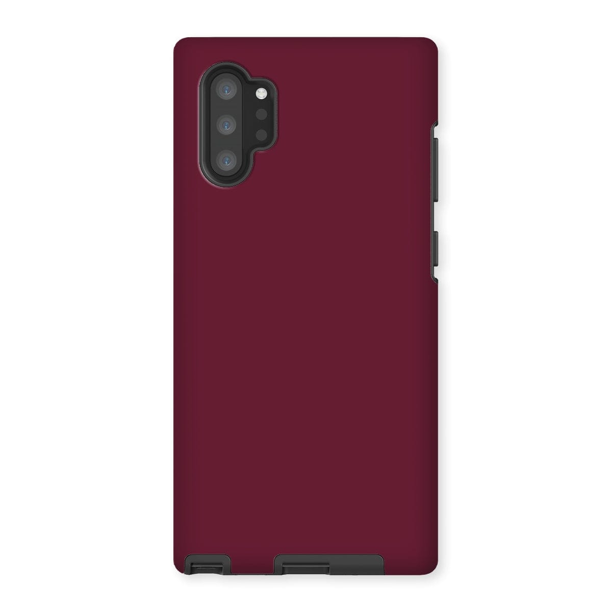 Casezest Mobile Phone Case for Samsung Galaxy Note 10P / Gloss Pure Dark Red Design