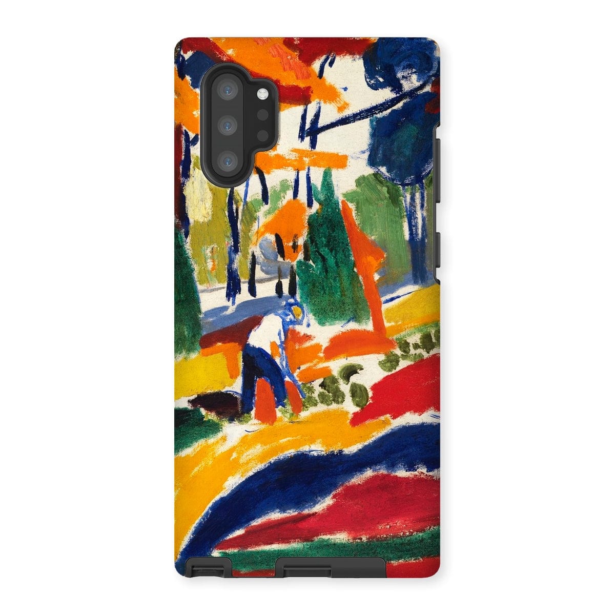 Casezest Mobile Phone Case for Samsung Galaxy Note 10P / Gloss Sayen Garden Design