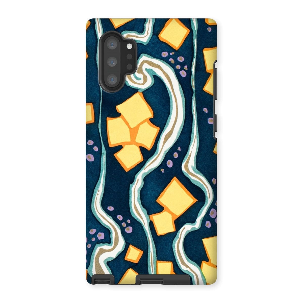 Casezest Mobile Phone Case for Samsung Galaxy Note 10P / Gloss Séguy Deco Border Design