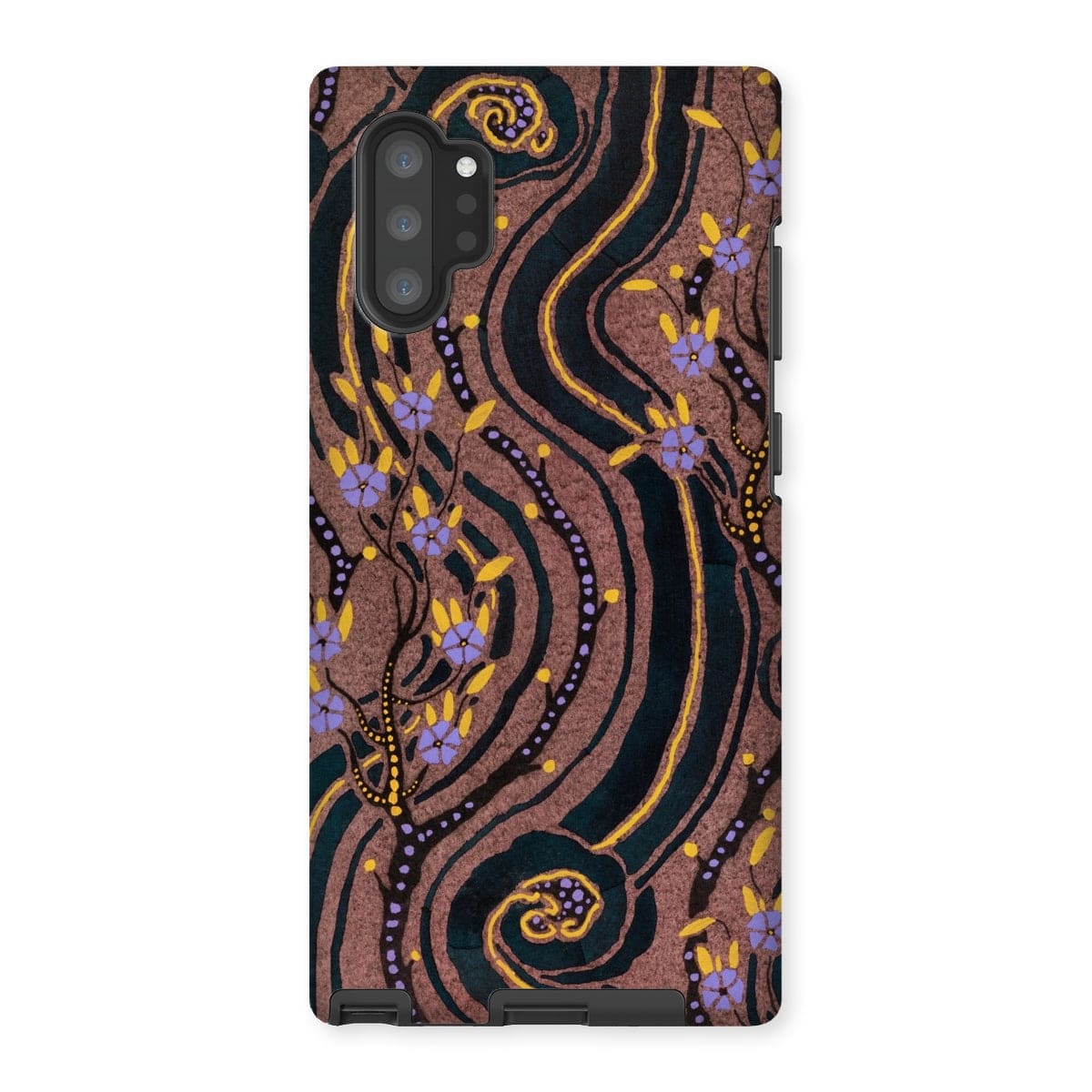 Casezest Mobile Phone Case for Samsung Galaxy Note 10P / Gloss Séguy Deco Flower Design