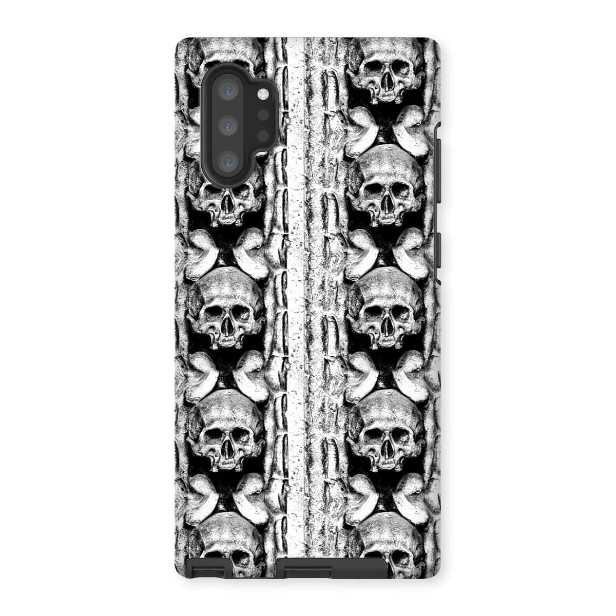 Casezest Mobile Phone Case for Samsung Galaxy Note 10P / Gloss Skull Row Design