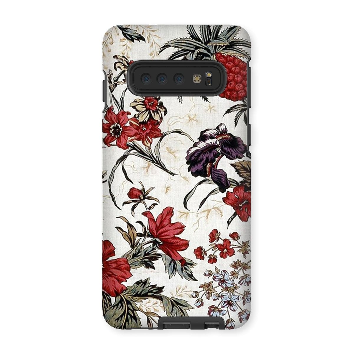 Casezest Mobile Phone Case for Samsung Galaxy S10 / Gloss Antique Floral Design