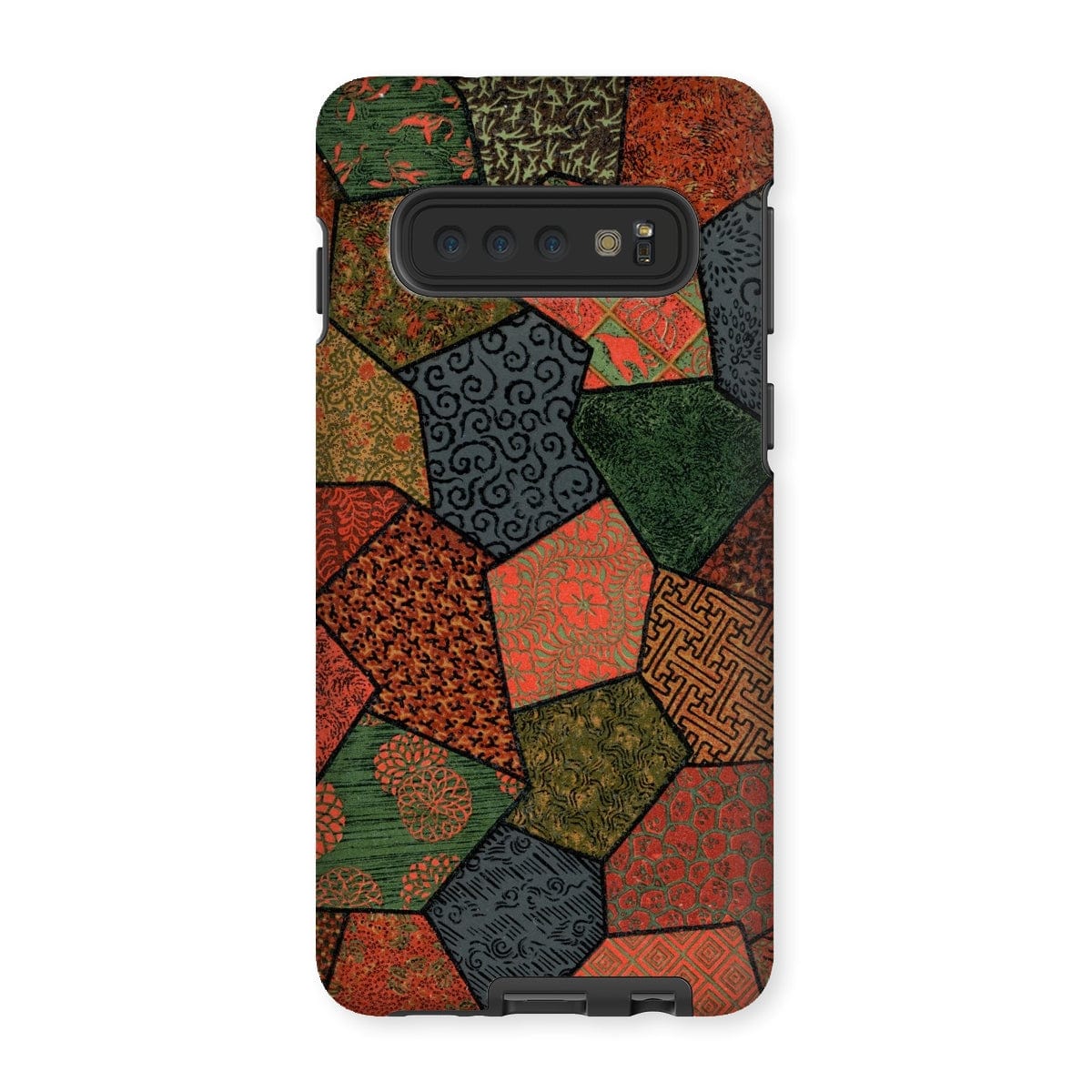 Casezest Mobile Phone Case for Samsung Galaxy S10 / Gloss Audsley Polygonal Design