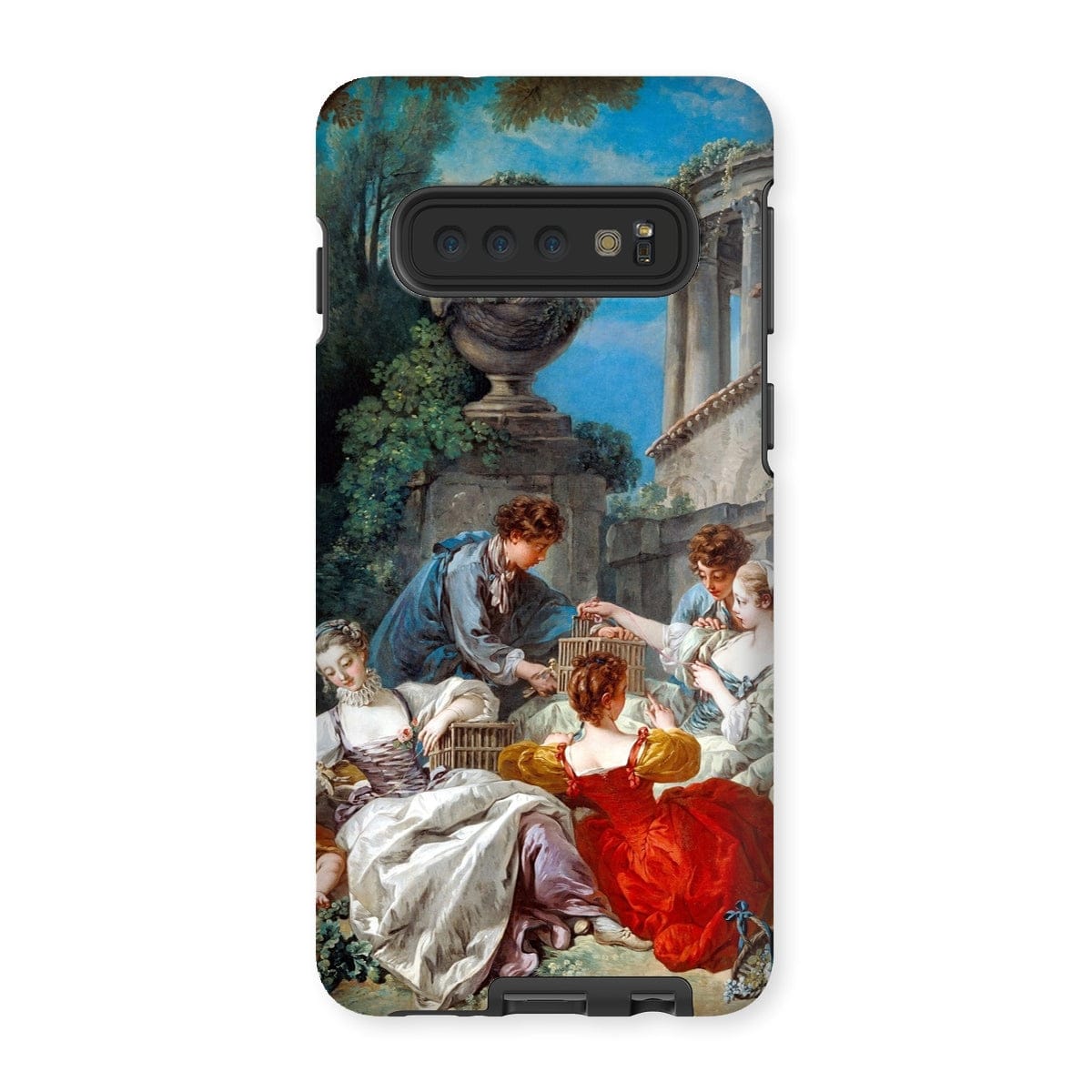 Casezest Mobile Phone Case for Samsung Galaxy S10 / Gloss Boucher Bird Catchers Design