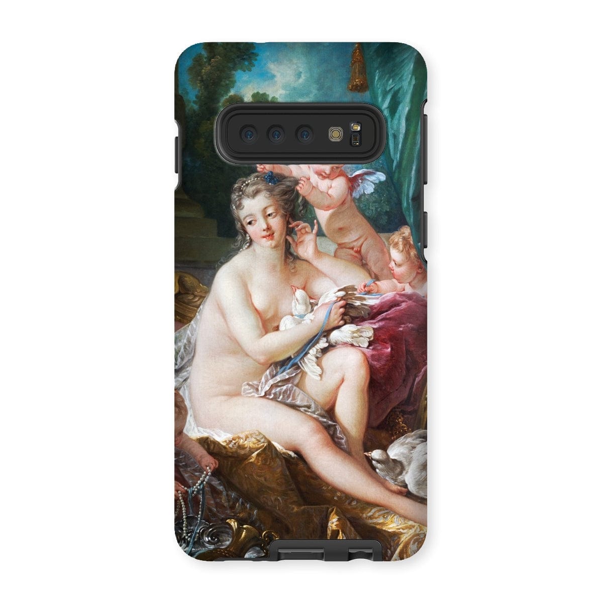 Casezest Mobile Phone Case for Samsung Galaxy S10 / Gloss Boucher Toilette of Venus Design