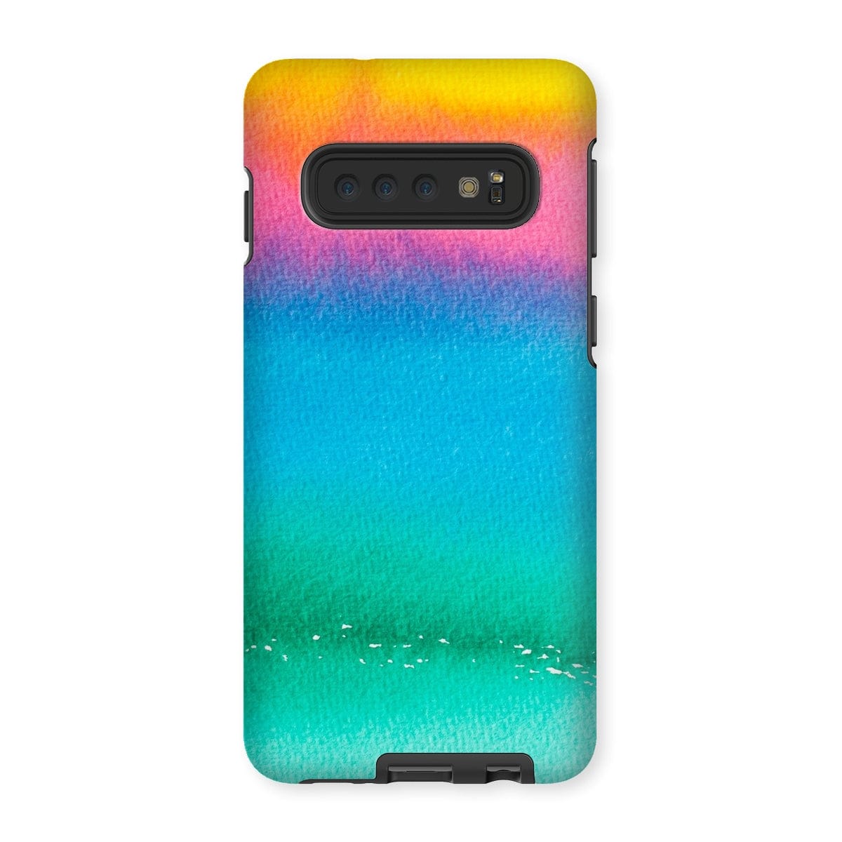 Casezest Mobile Phone Case for Samsung Galaxy S10 / Gloss Bright Watercolour Design