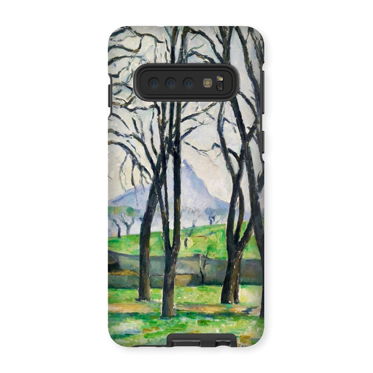 Casezest Mobile Phone Case for Samsung Galaxy S10 / Gloss Cézanne Chestnut Trees Design