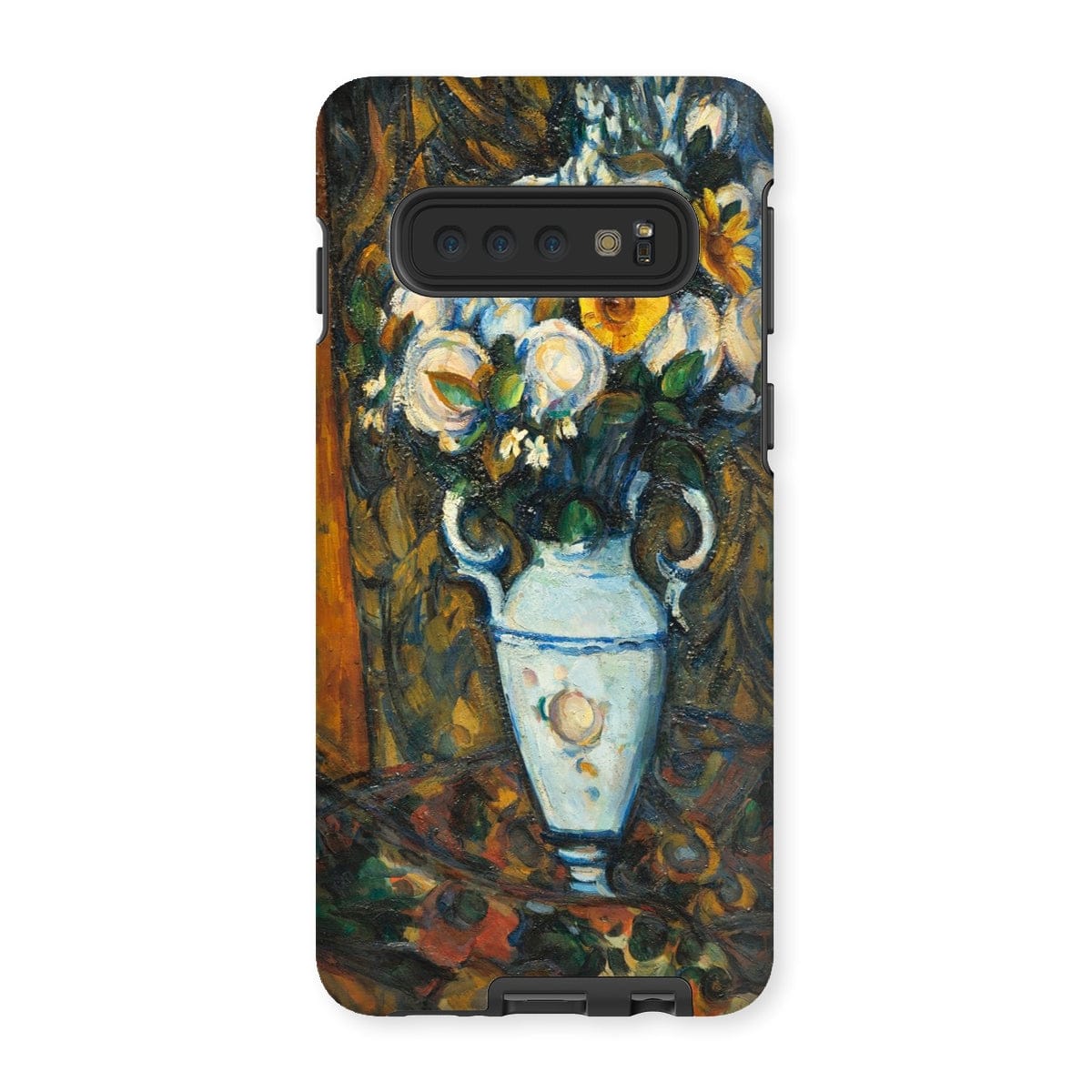 Casezest Mobile Phone Case for Samsung Galaxy S10 / Gloss Cézanne Vase of Flowers Design