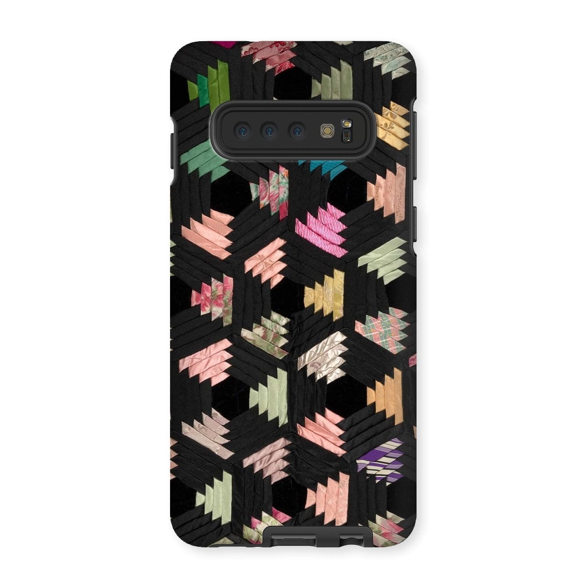 Casezest Mobile Phone Case for Samsung Galaxy S10 / Gloss Dark Material Cover Design