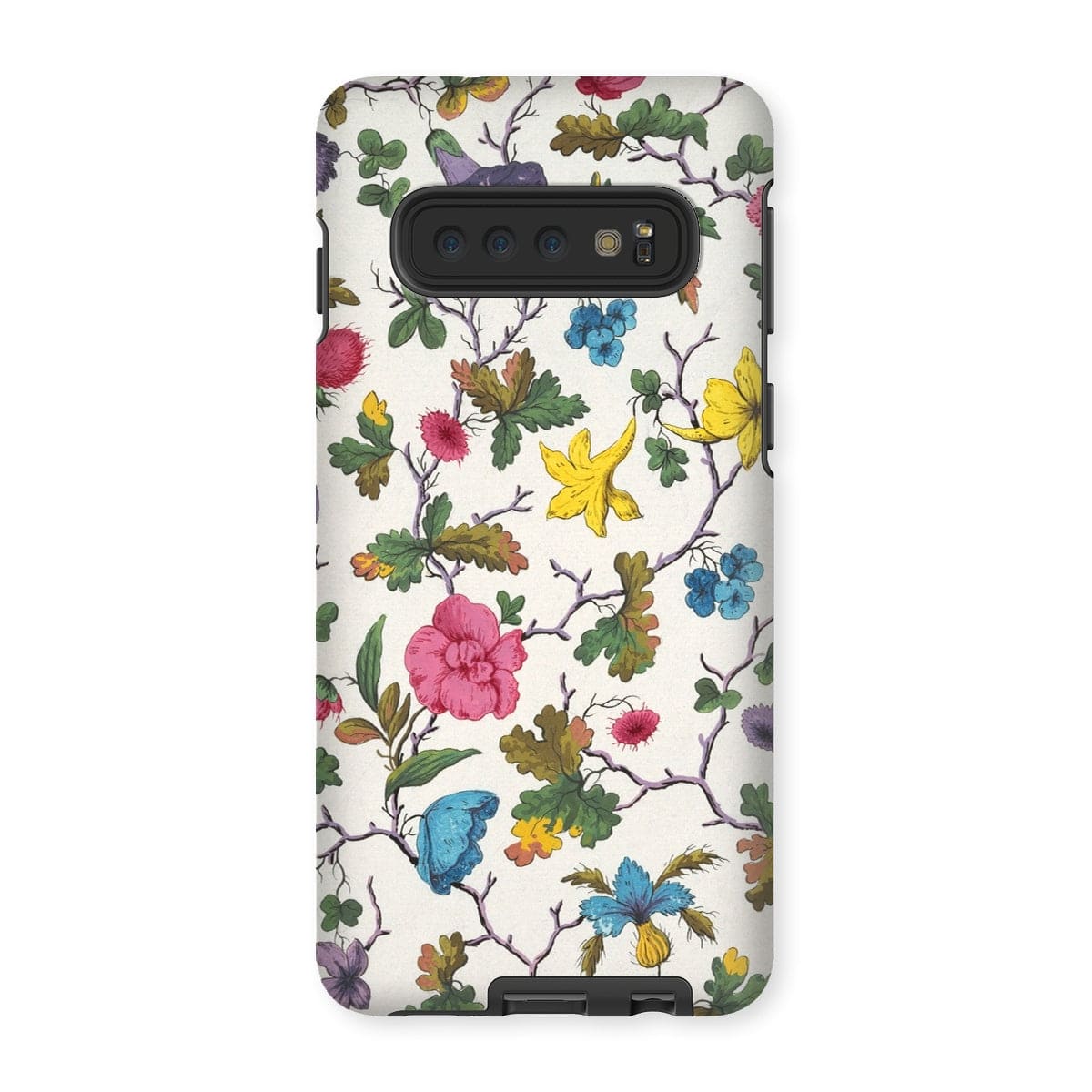 Casezest Mobile Phone Case for Samsung Galaxy S10 / Gloss DuBois Floral Design