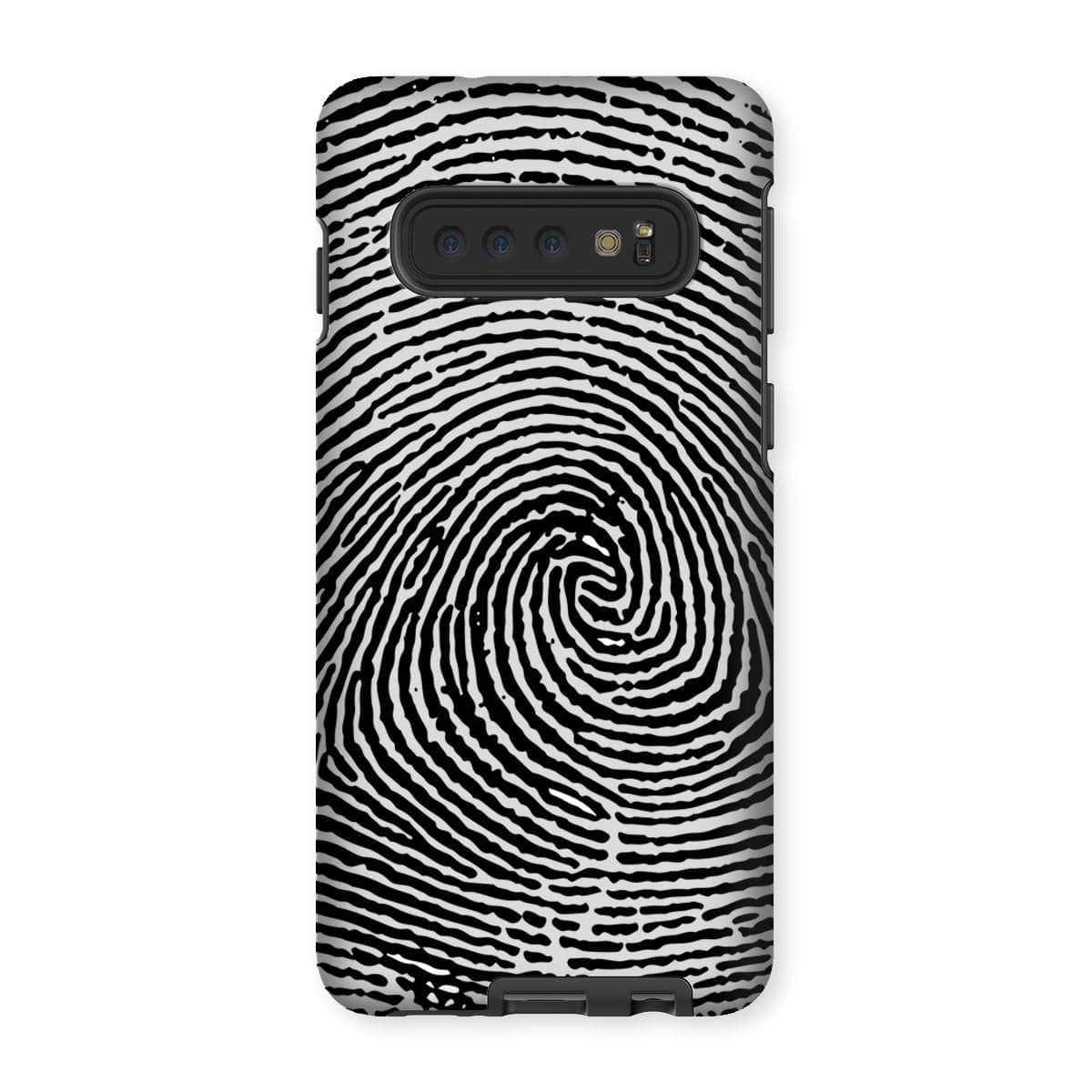 Casezest Mobile Phone Case for Samsung Galaxy S10 / Gloss Fingerprint Design