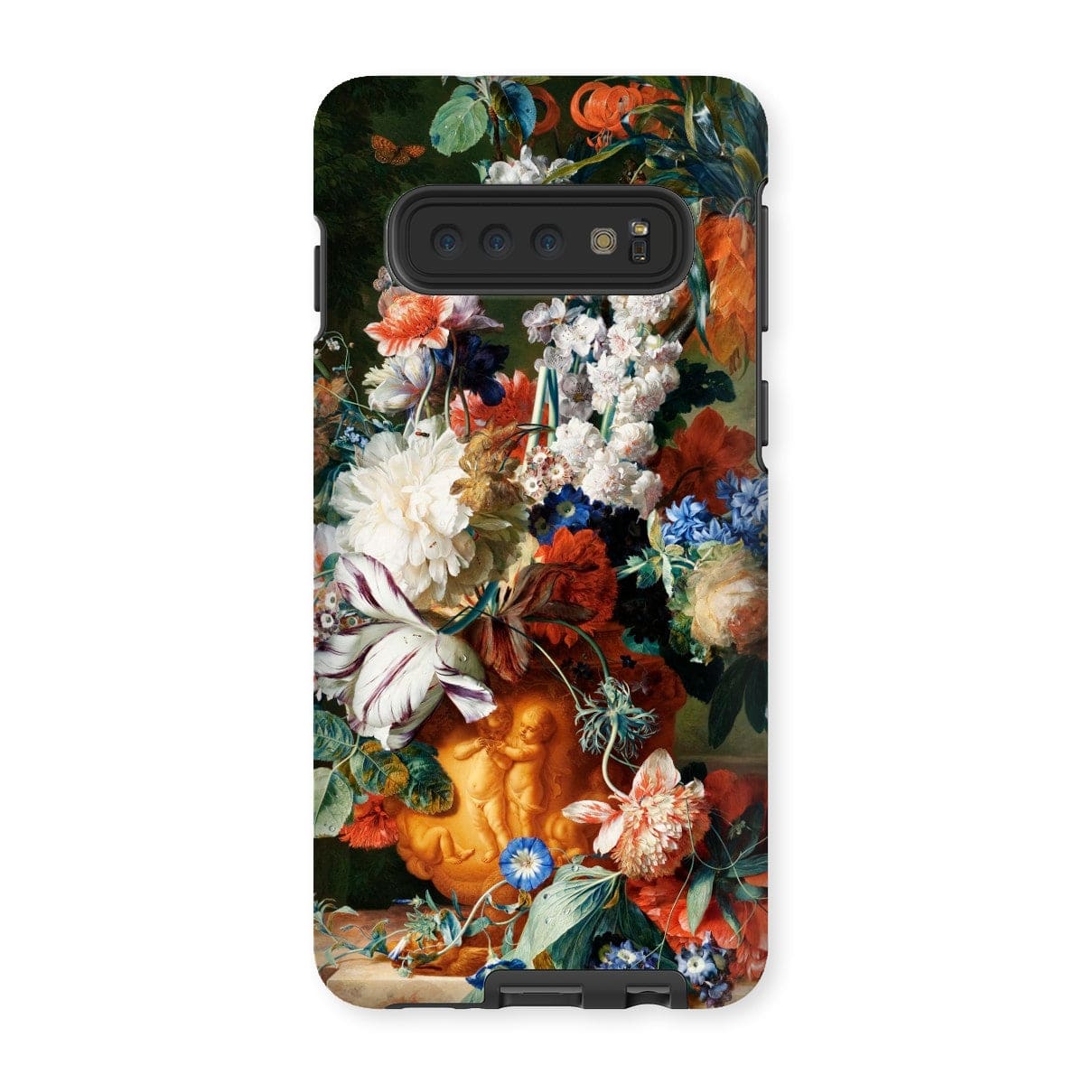 Casezest Mobile Phone Case for Samsung Galaxy S10 / Gloss Huysum Bouquet Design