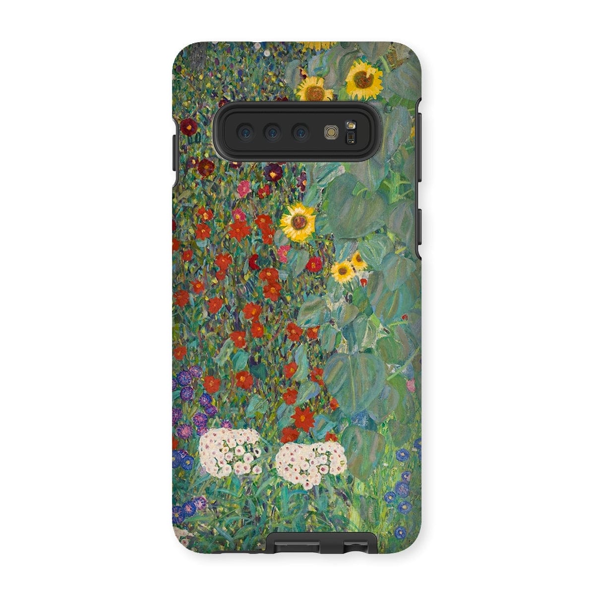 Casezest Mobile Phone Case for Samsung Galaxy S10 / Gloss Klimt Farm Garden Design