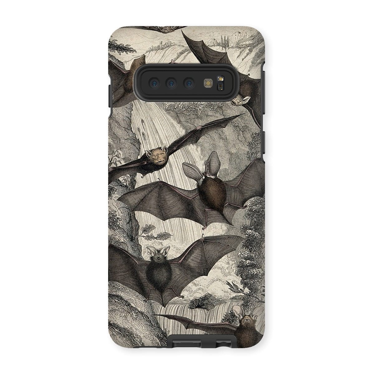 Casezest Mobile Phone Case for Samsung Galaxy S10 / Gloss Milne Bats Design