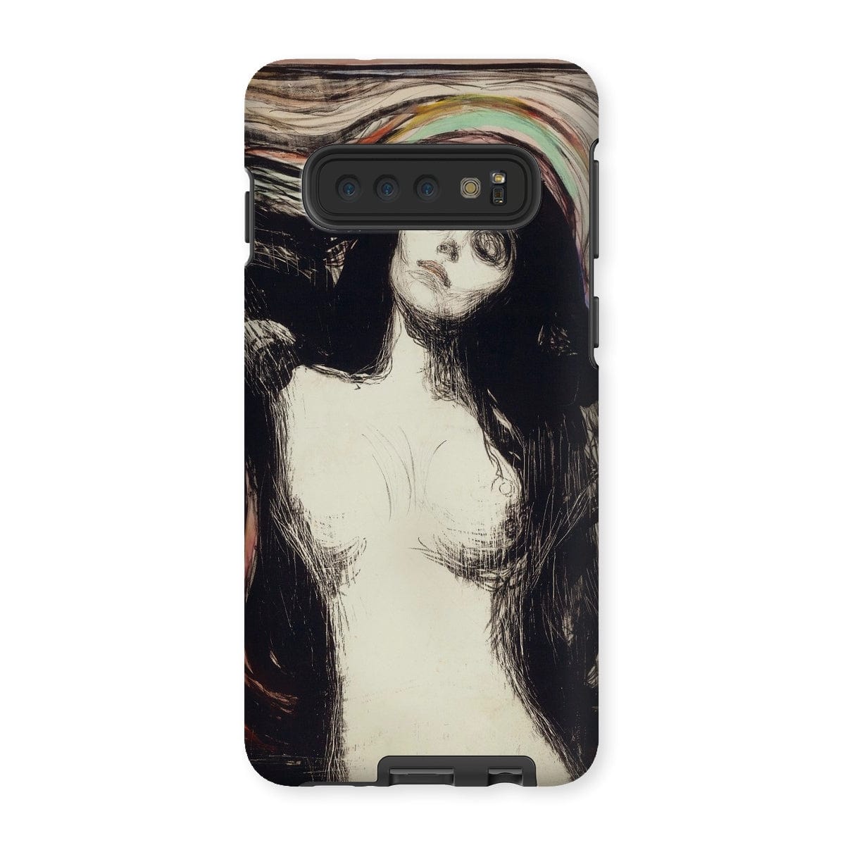 Casezest Mobile Phone Case for Samsung Galaxy S10 / Gloss Munch Madonna Design