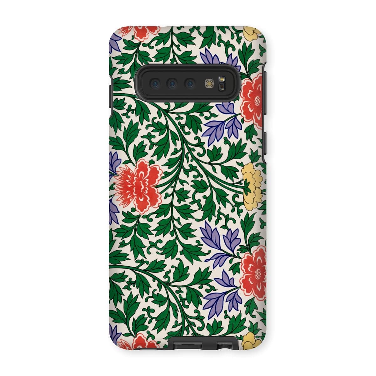 Casezest Mobile Phone Case for Samsung Galaxy S10 / Gloss Oriental Botanical Design