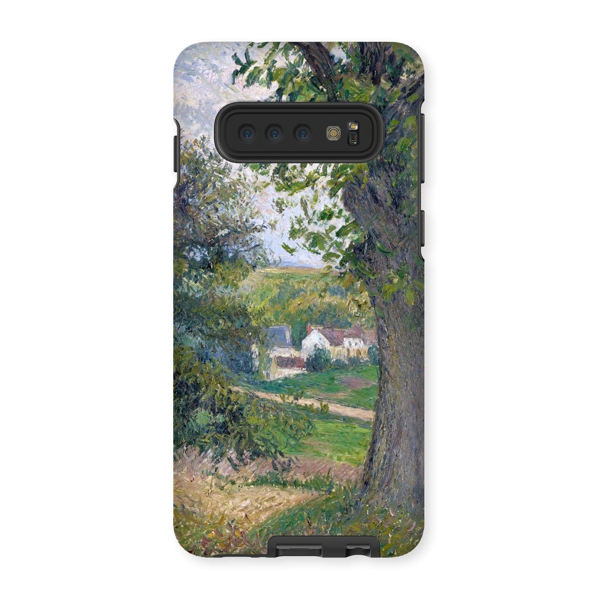 Casezest Mobile Phone Case for Samsung Galaxy S10 / Gloss Pissarro Chestnut Trees Design