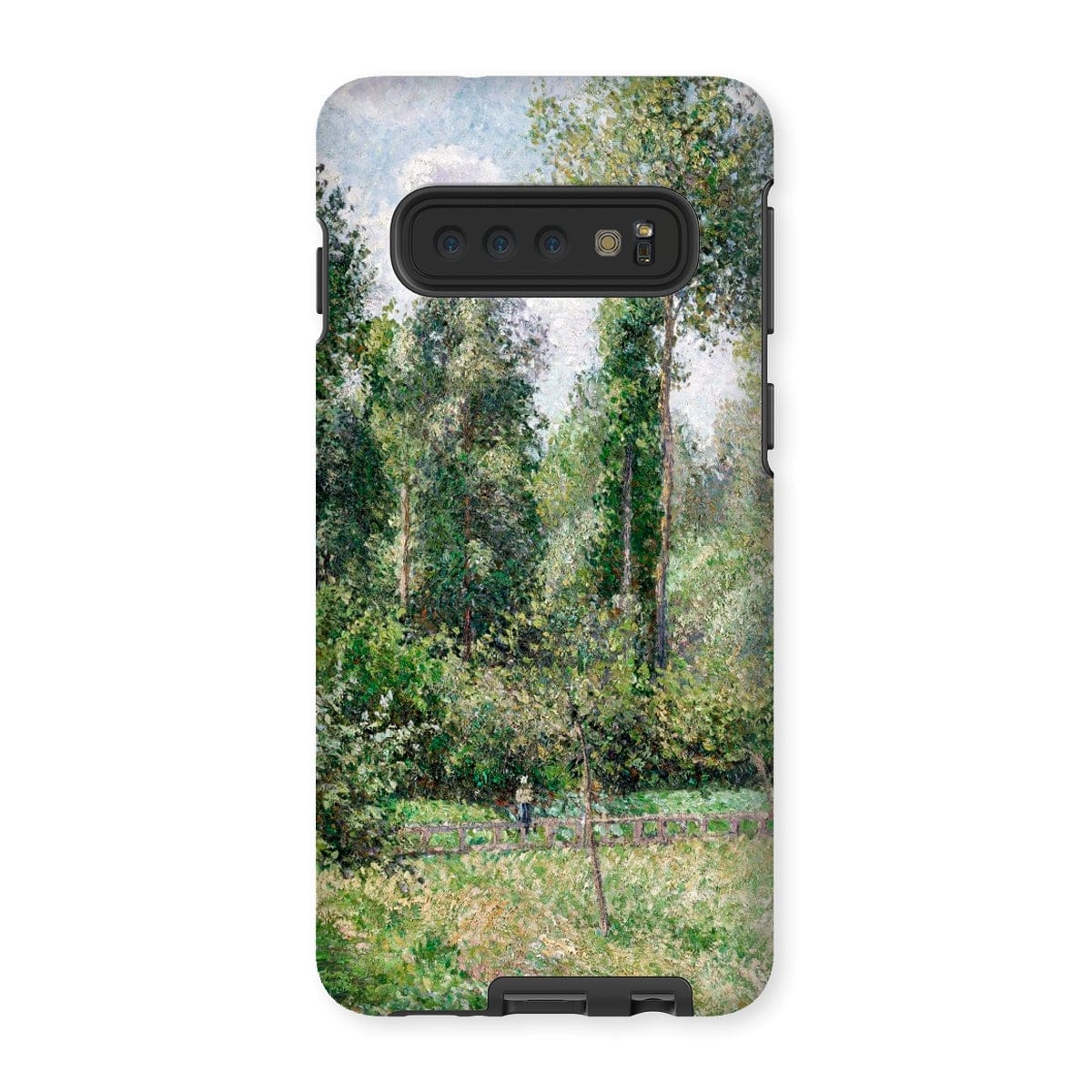 Casezest Mobile Phone Case for Samsung Galaxy S10 / Gloss Pissarro Poplars Design