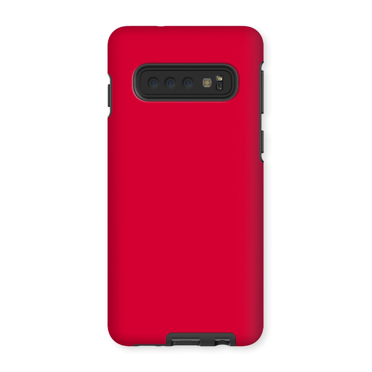 Casezest Mobile Phone Case for Samsung Galaxy S10 / Gloss Pure Bright Red Design