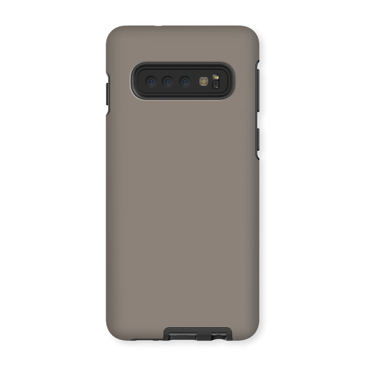 Casezest Mobile Phone Case for Samsung Galaxy S10 / Gloss Pure Grey Design