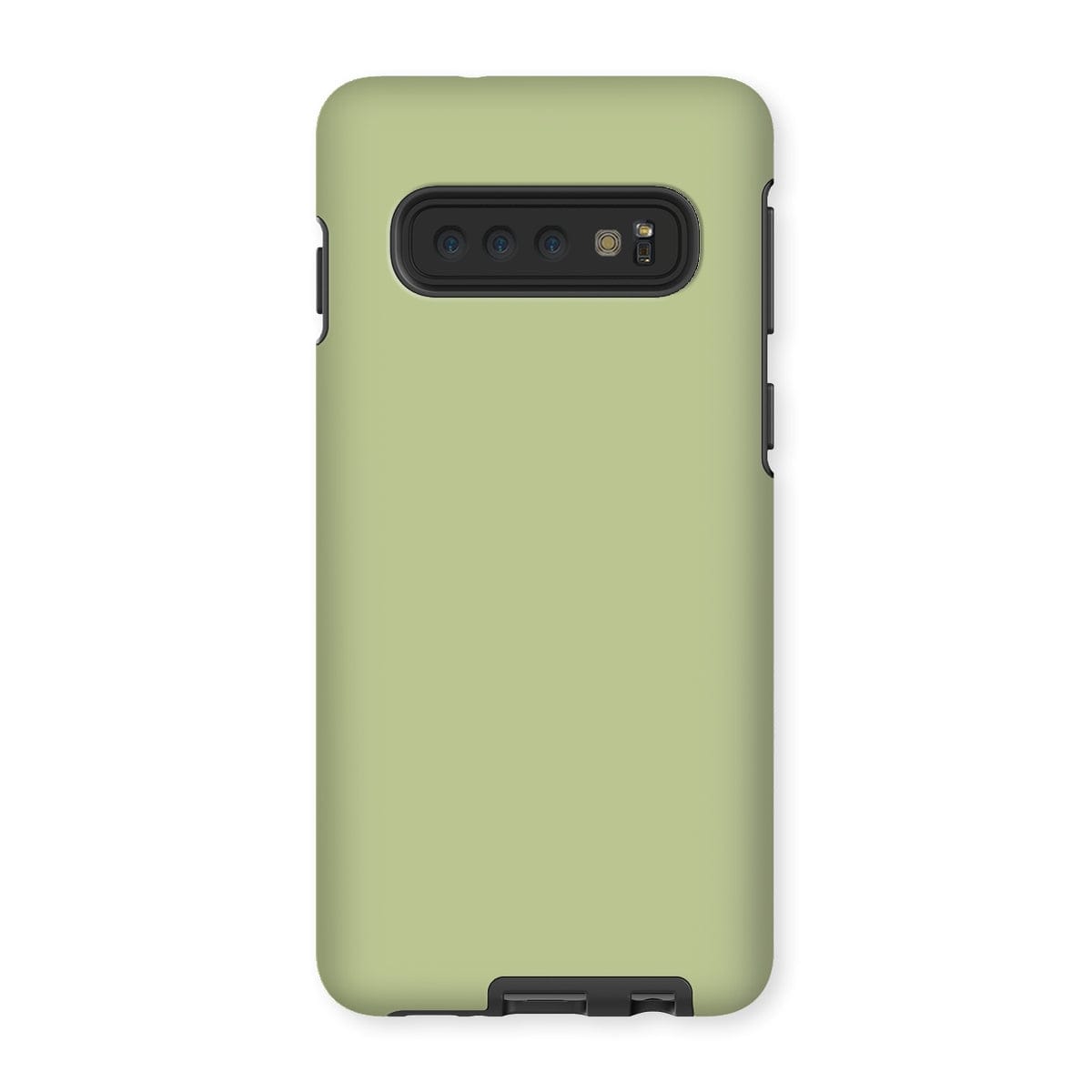 Casezest Mobile Phone Case for Samsung Galaxy S10 / Gloss Pure Light Green Design