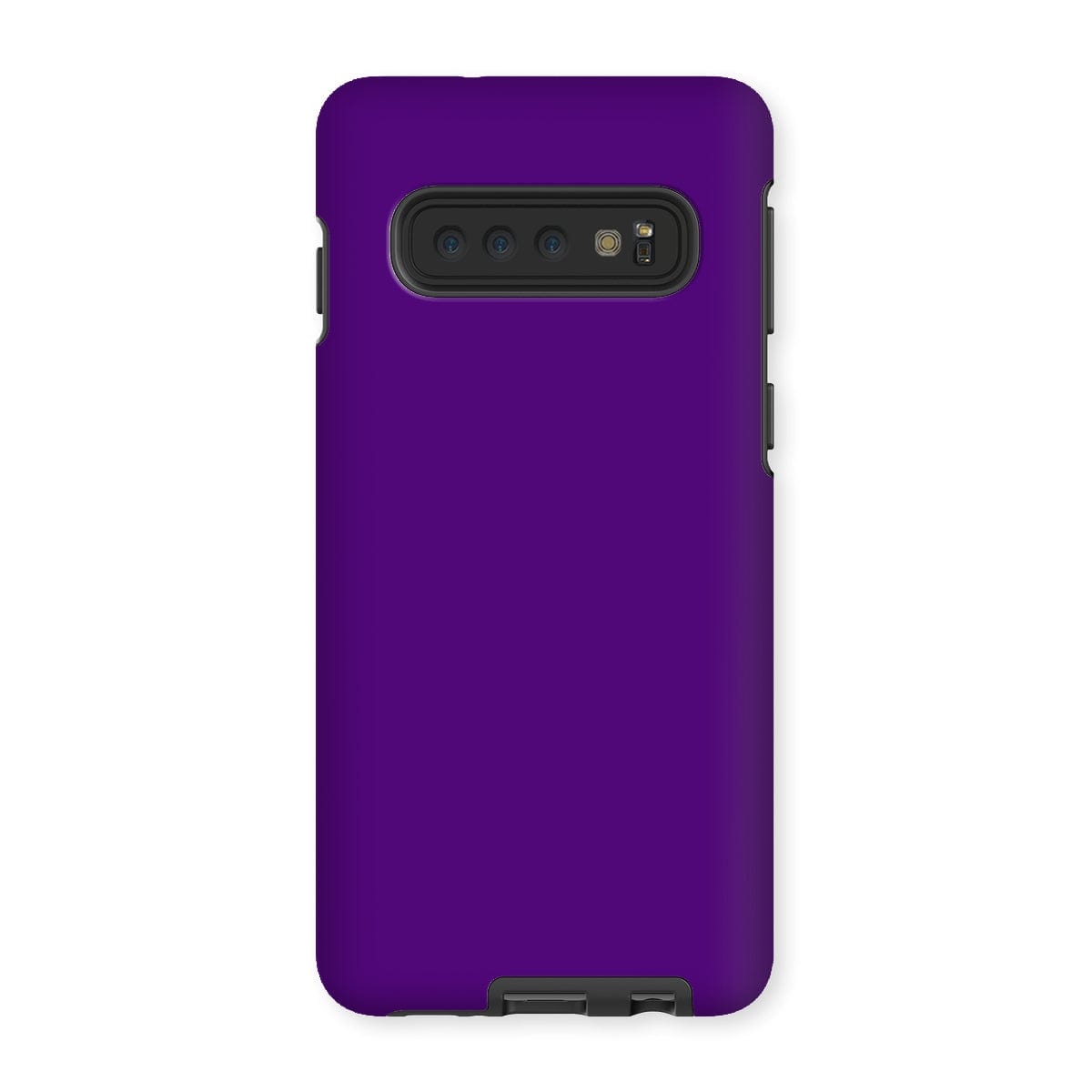 Casezest Mobile Phone Case for Samsung Galaxy S10 / Gloss Pure Mid Purple Design