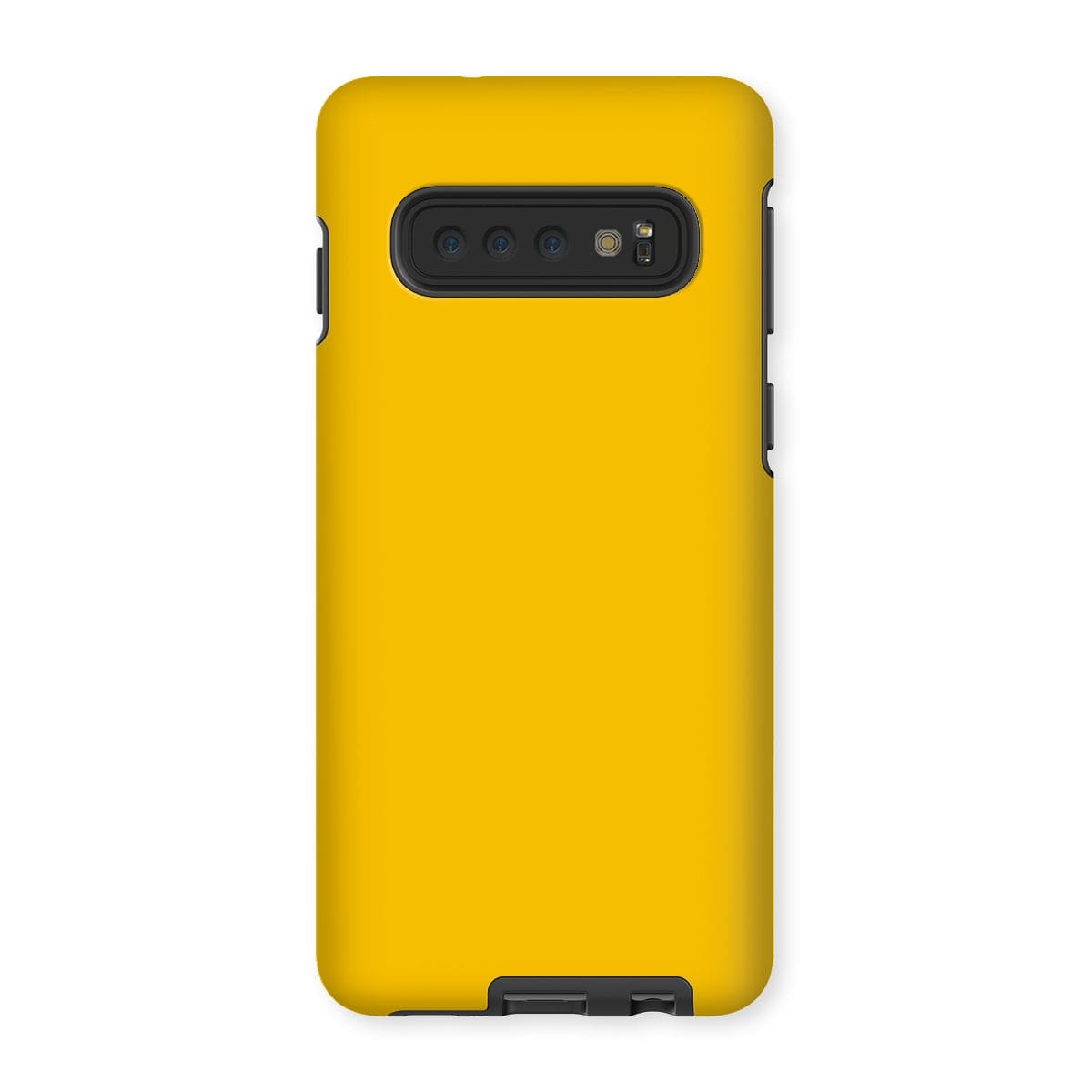 Casezest Mobile Phone Case for Samsung Galaxy S10 / Gloss Pure Yellow Design