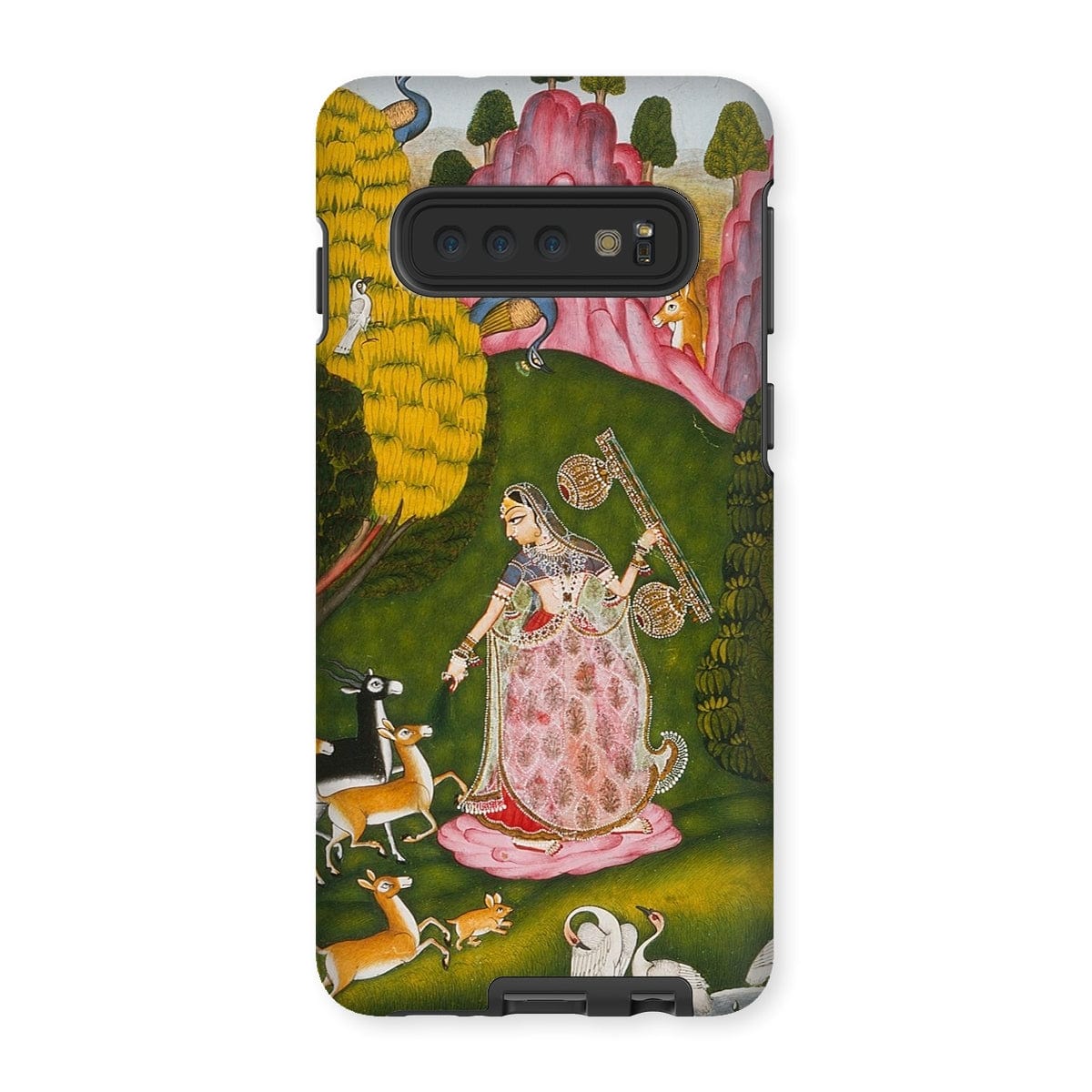 Casezest Mobile Phone Case for Samsung Galaxy S10 / Gloss Ragamala Folio Design