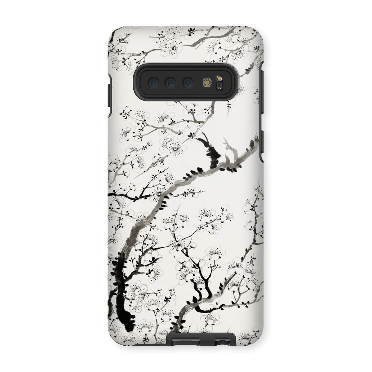 Casezest Mobile Phone Case for Samsung Galaxy S10 / Gloss Rashan Chinese Cherry Design