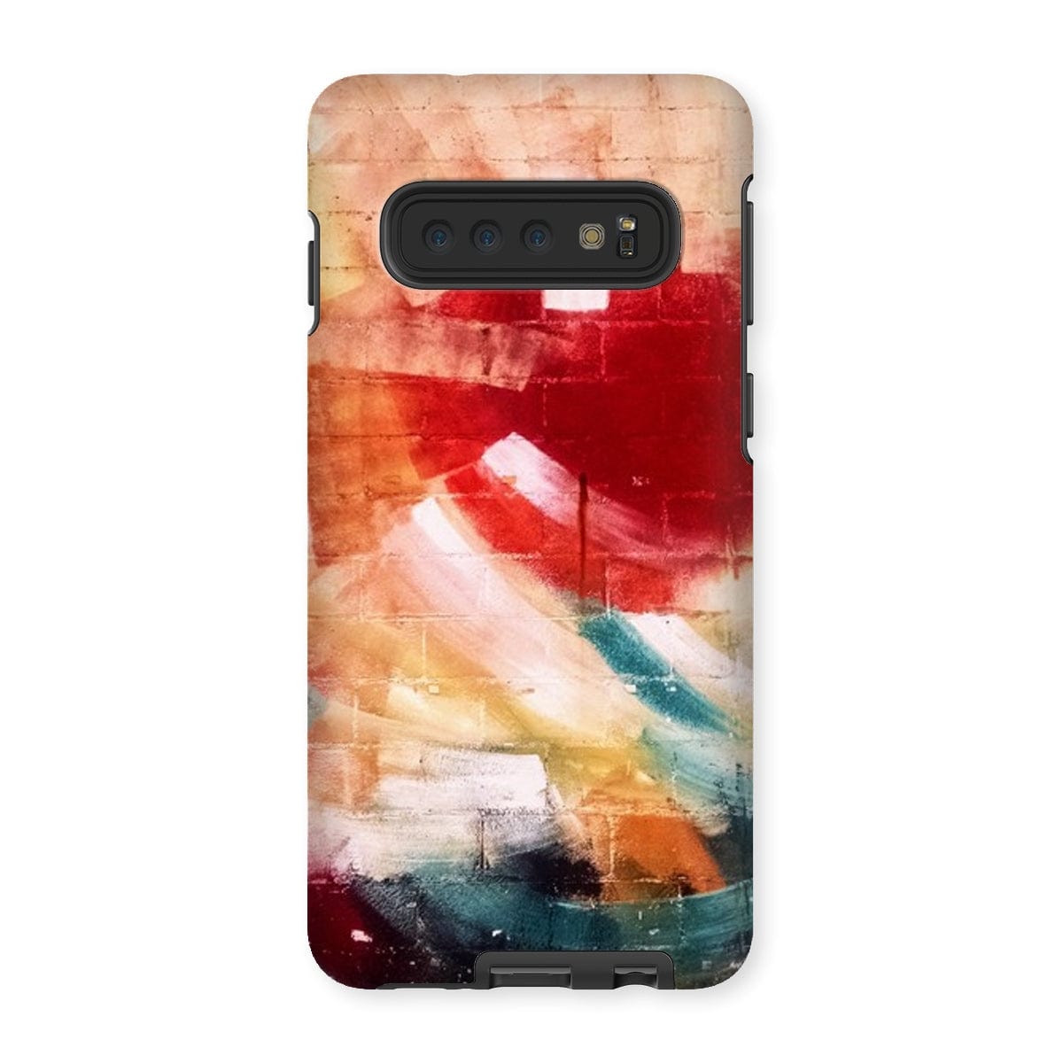 Casezest Mobile Phone Case for Samsung Galaxy S10 / Gloss Santa Tecla Painted Wall Design