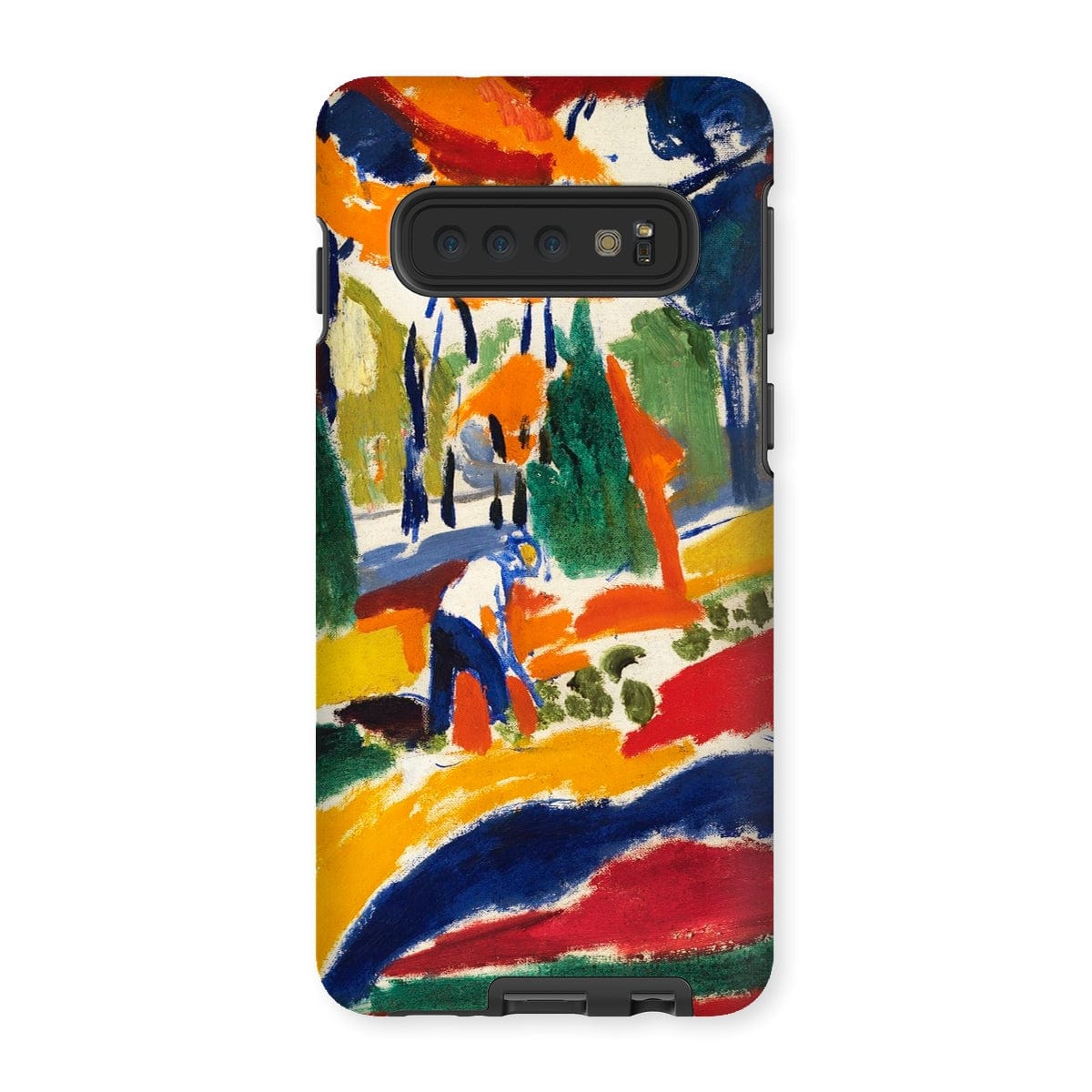 Casezest Mobile Phone Case for Samsung Galaxy S10 / Gloss Sayen Garden Design