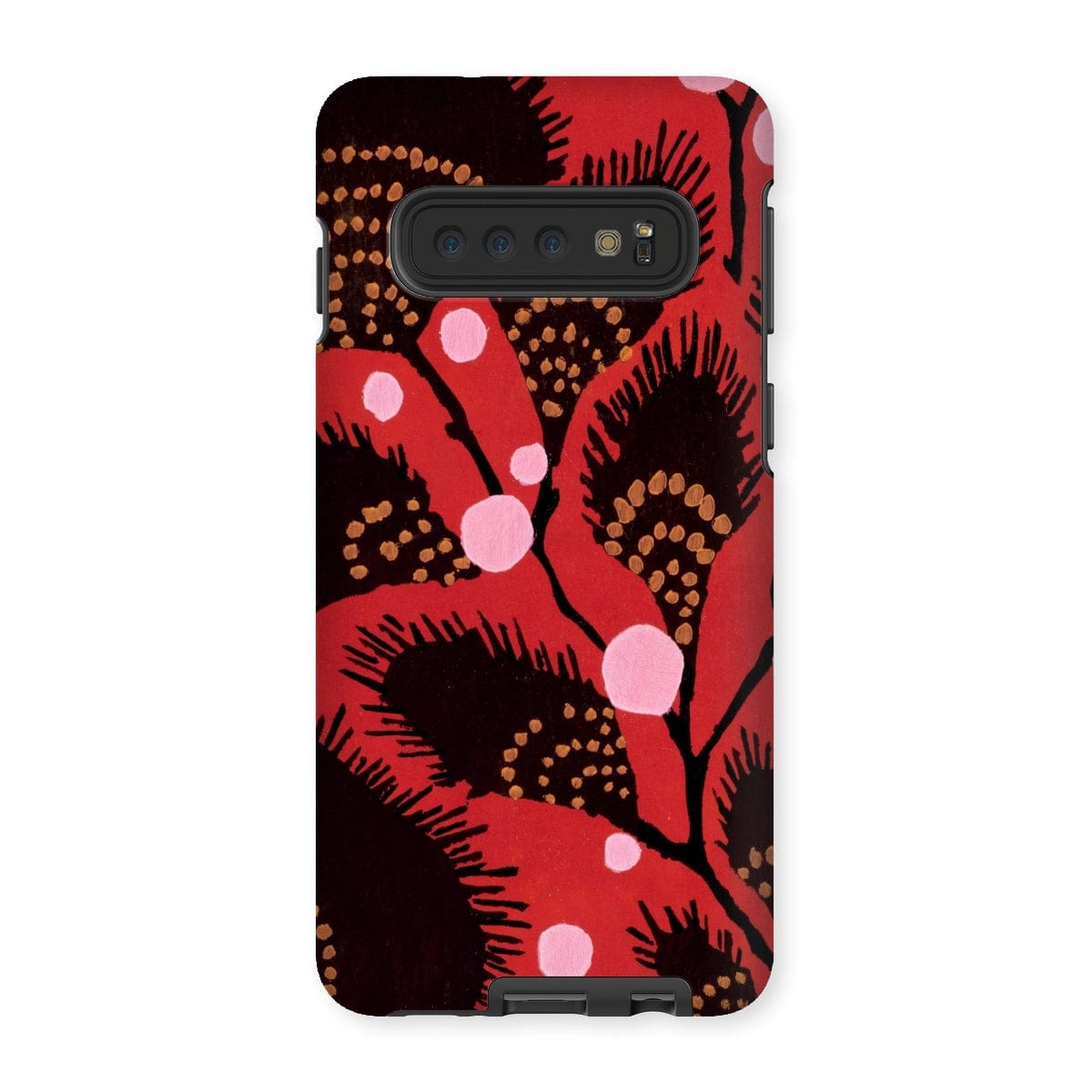 Casezest Mobile Phone Case for Samsung Galaxy S10 / Gloss Séguy Art Deco Flower Design