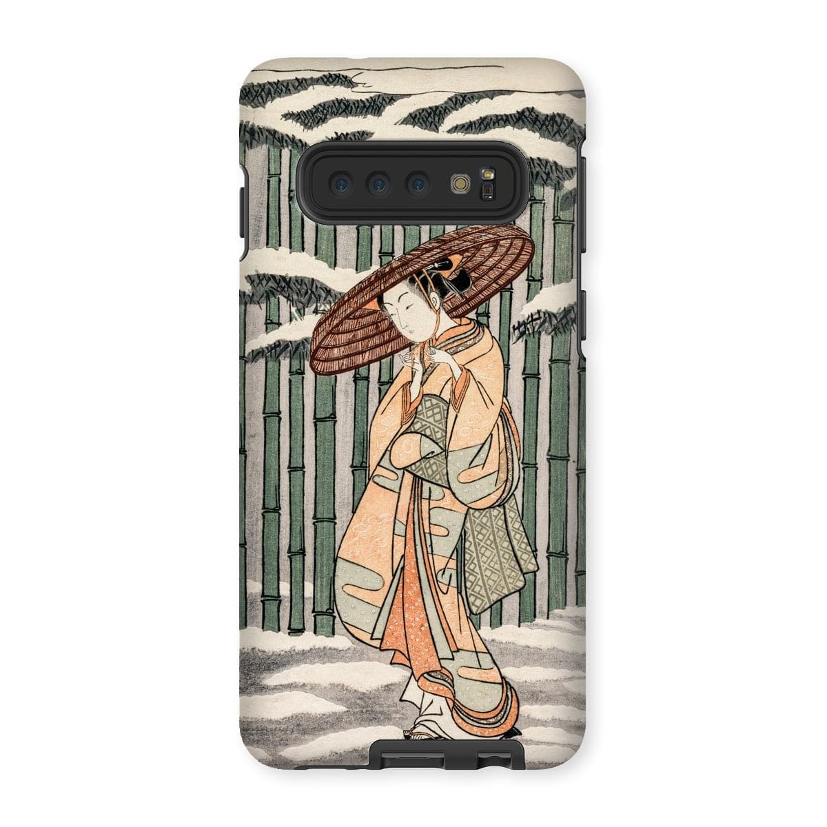 Casezest Mobile Phone Case for Samsung Galaxy S10 / Gloss Suzuki Bamboo Grove Design