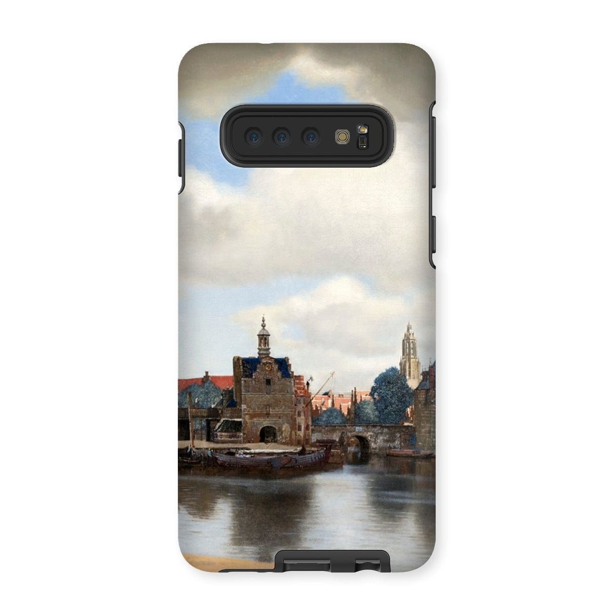 Casezest Mobile Phone Case for Samsung Galaxy S10 / Gloss Vermeer View of Delft Design