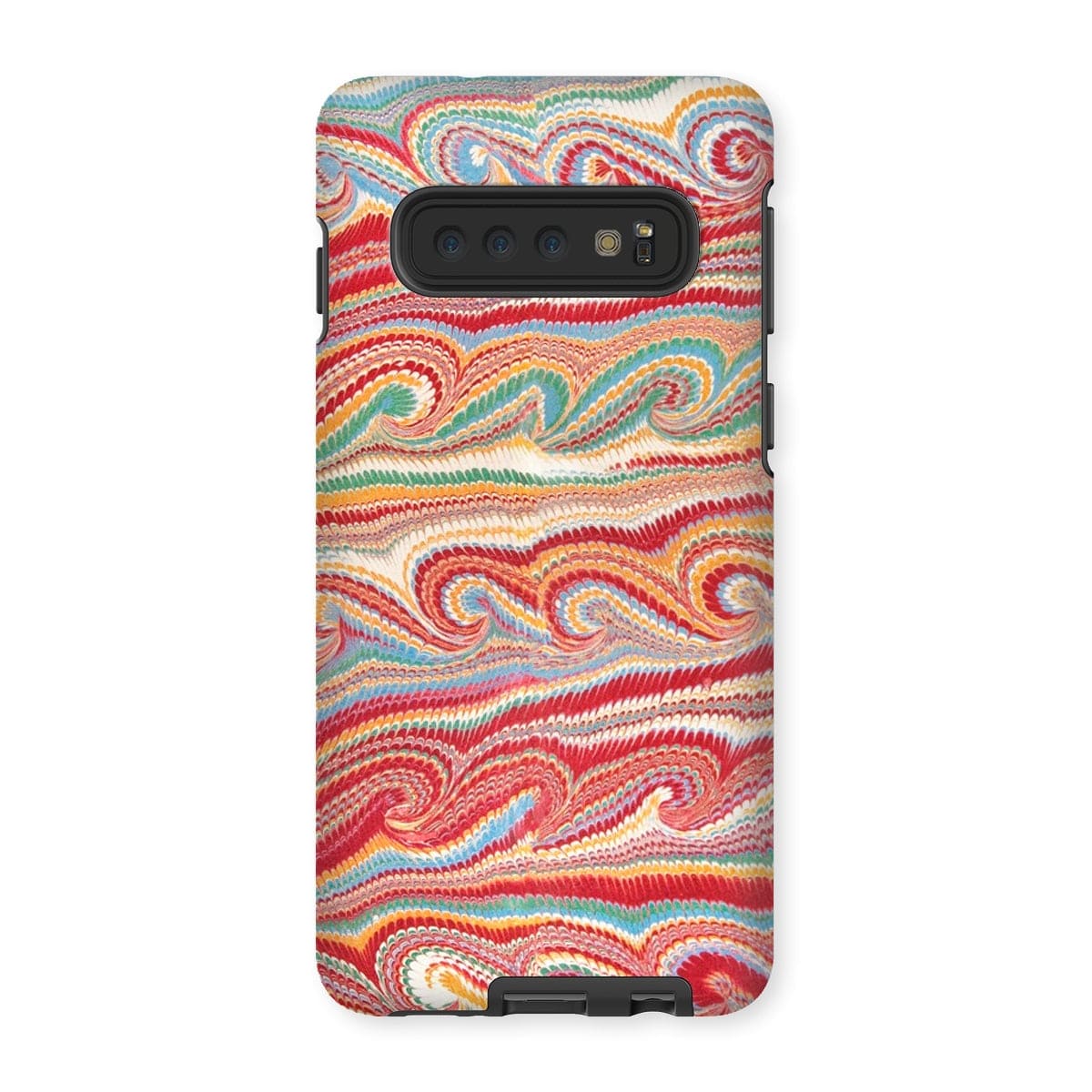 Casezest Mobile Phone Case for Samsung Galaxy S10 / Gloss Watteau Endpaper Design