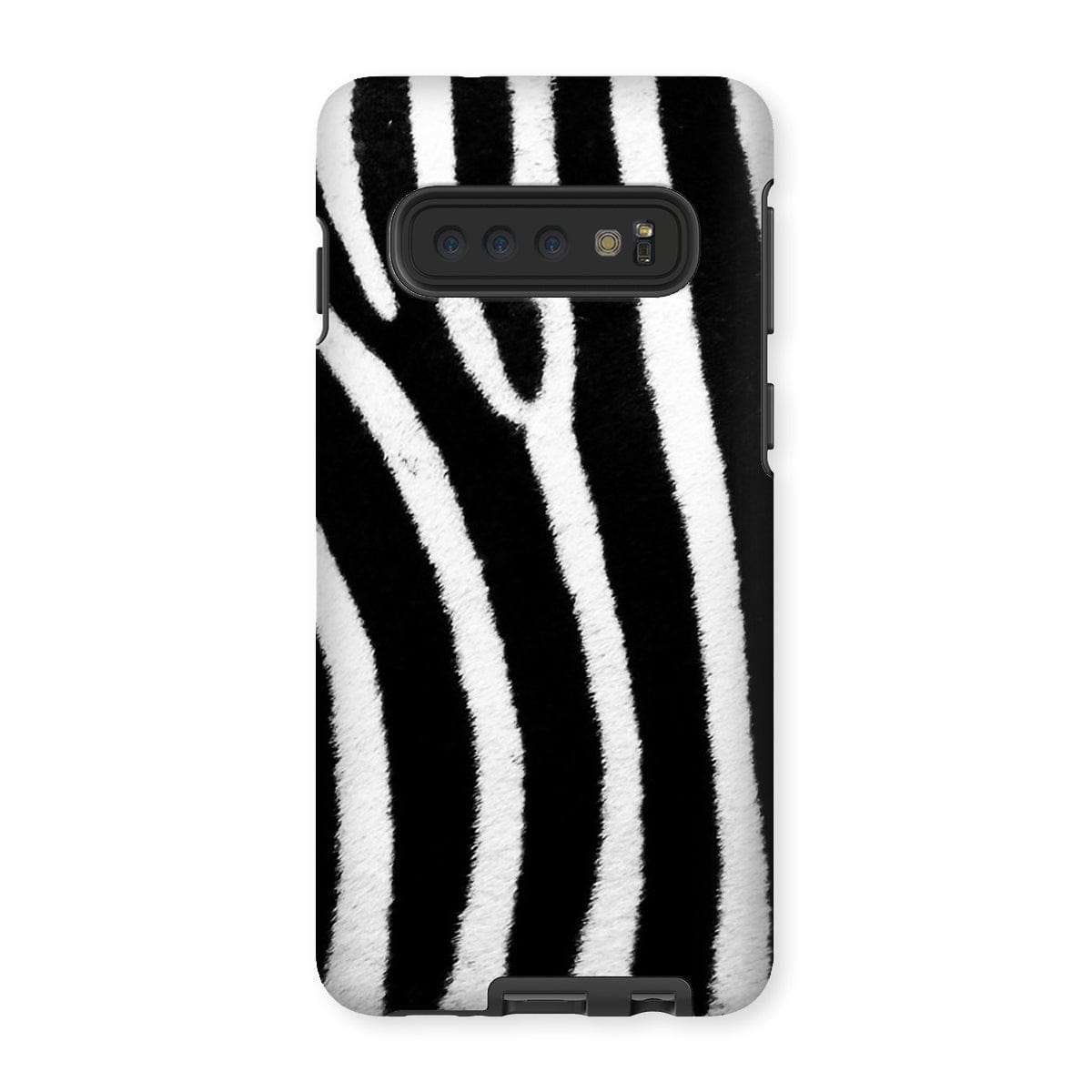 Casezest Mobile Phone Case for Samsung Galaxy S10 / Gloss Zebra Design