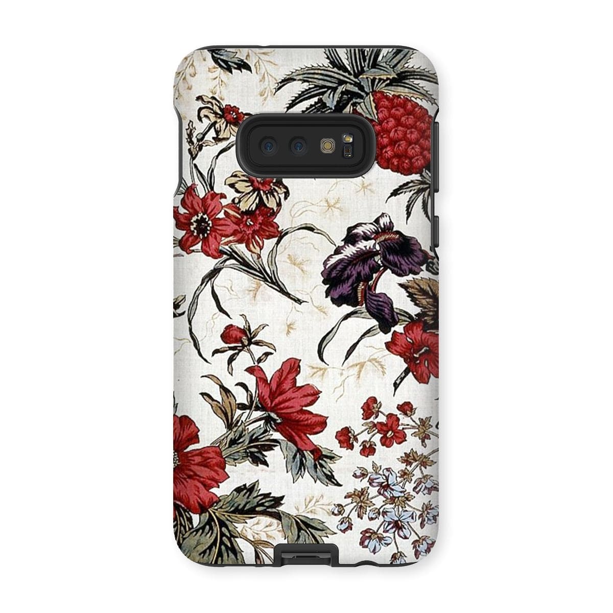 Casezest Mobile Phone Case for Samsung Galaxy S10E / Gloss Antique Floral Design