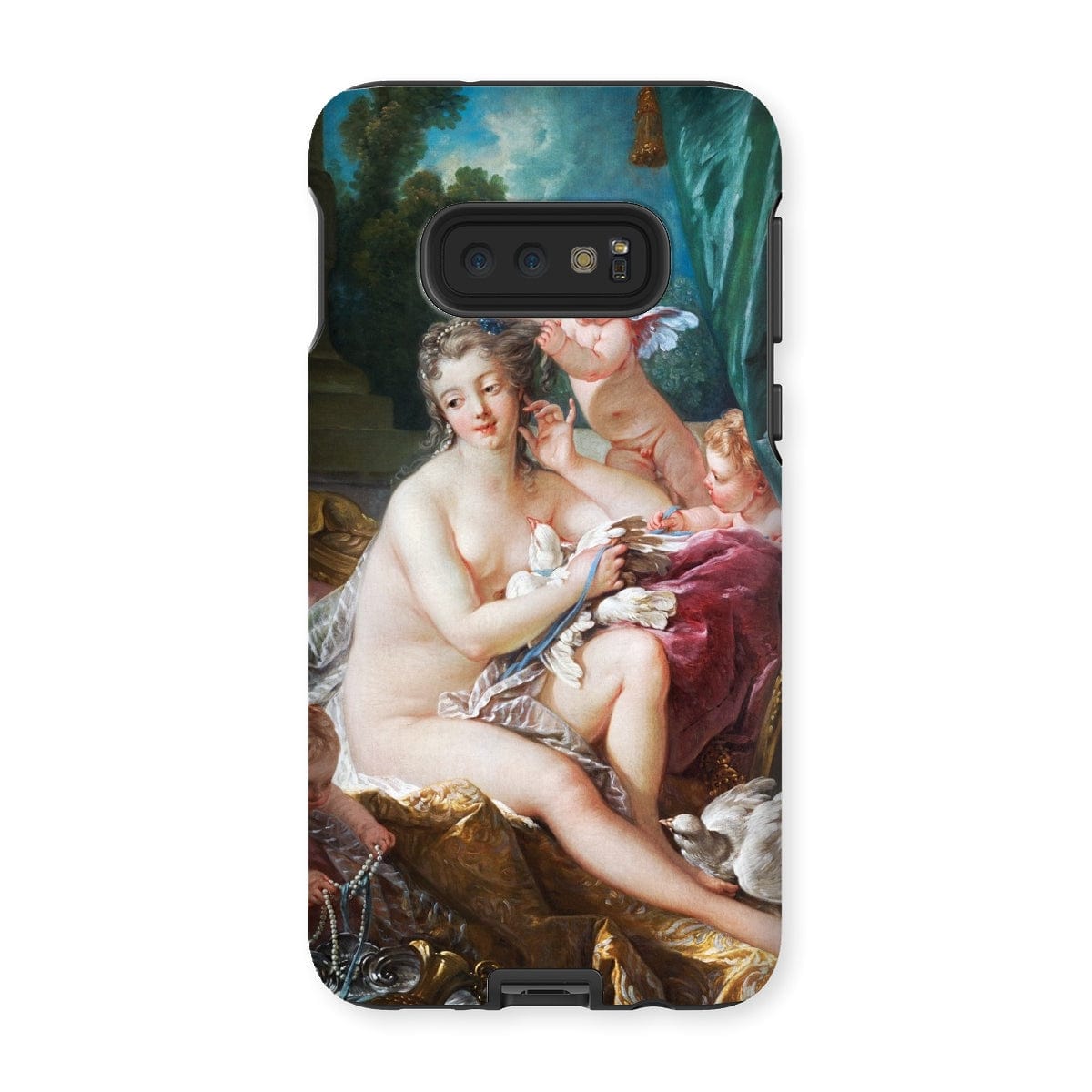 Casezest Mobile Phone Case for Samsung Galaxy S10E / Gloss Boucher Toilette of Venus Design