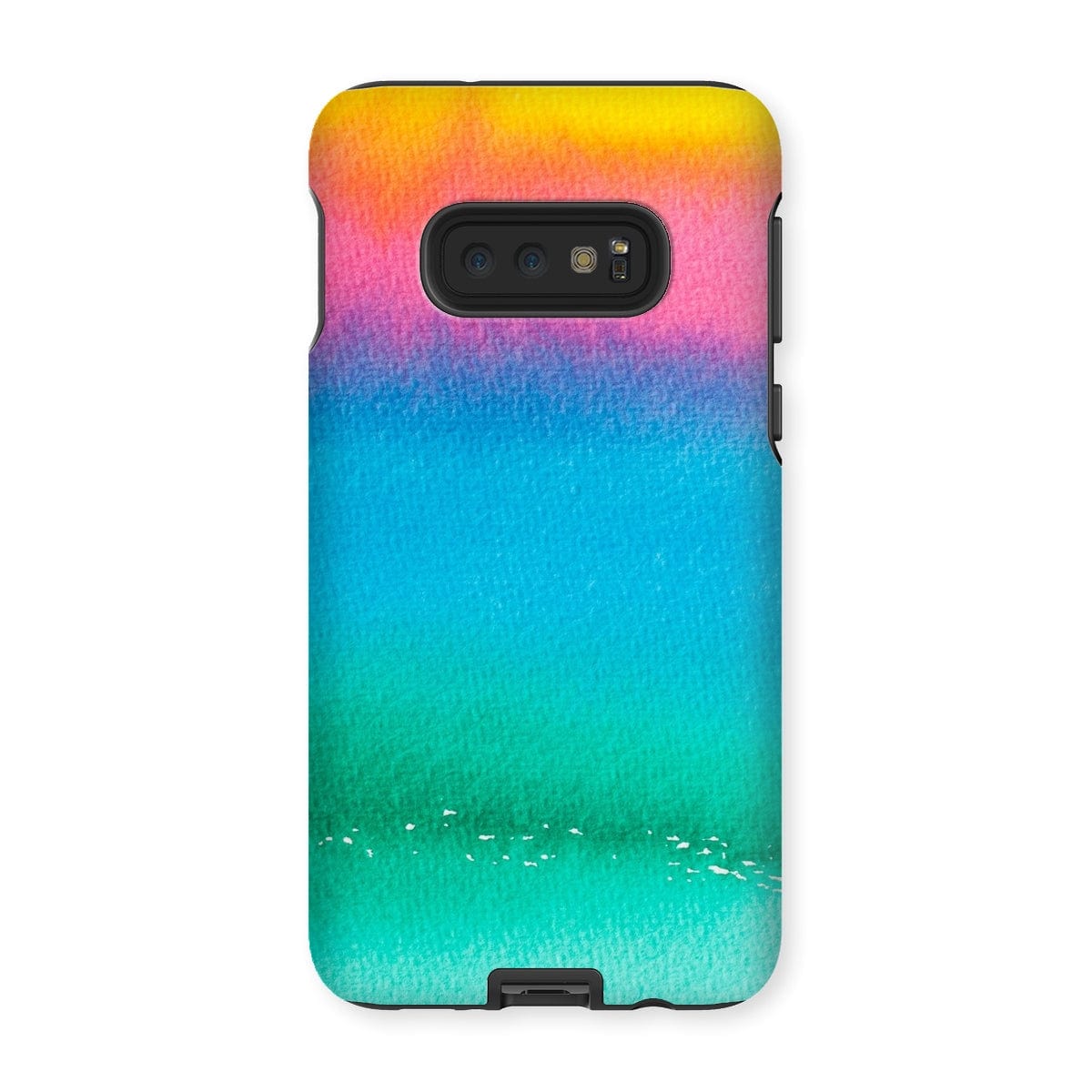 Casezest Mobile Phone Case for Samsung Galaxy S10E / Gloss Bright Watercolour Design