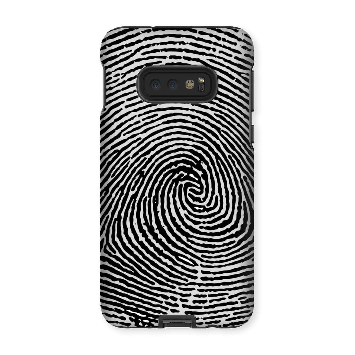 Casezest Mobile Phone Case for Samsung Galaxy S10E / Gloss Fingerprint Design