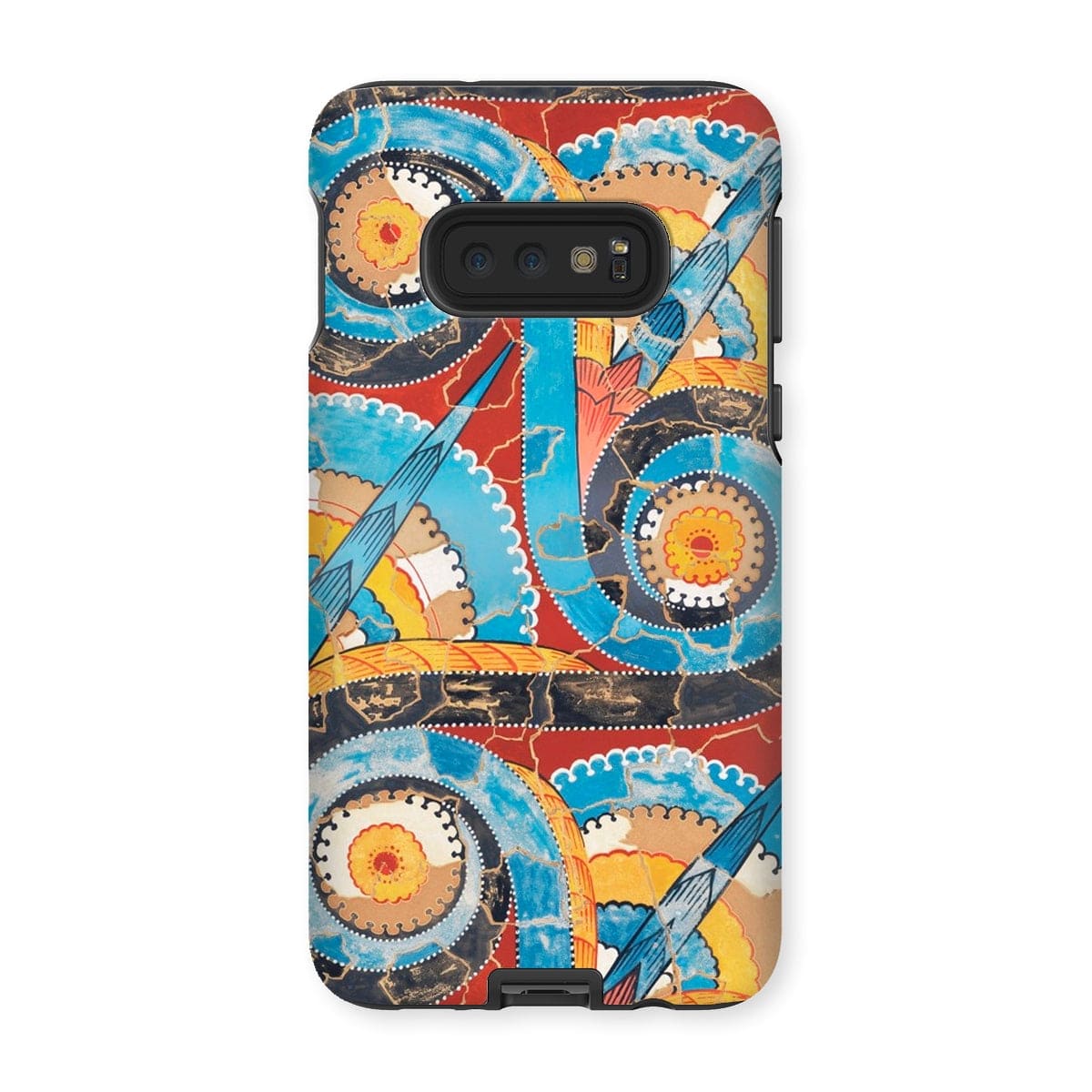 Casezest Mobile Phone Case for Samsung Galaxy S10E / Gloss Gilliéron Spiral Frieze Design