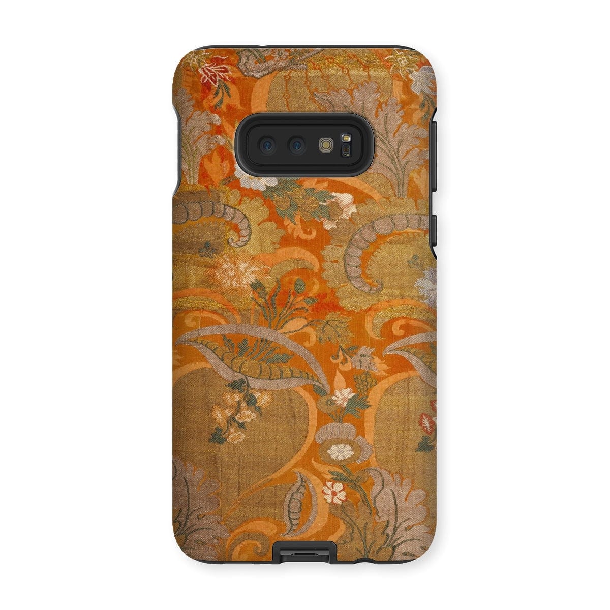 Casezest Mobile Phone Case for Samsung Galaxy S10E / Gloss Golden Silk Design