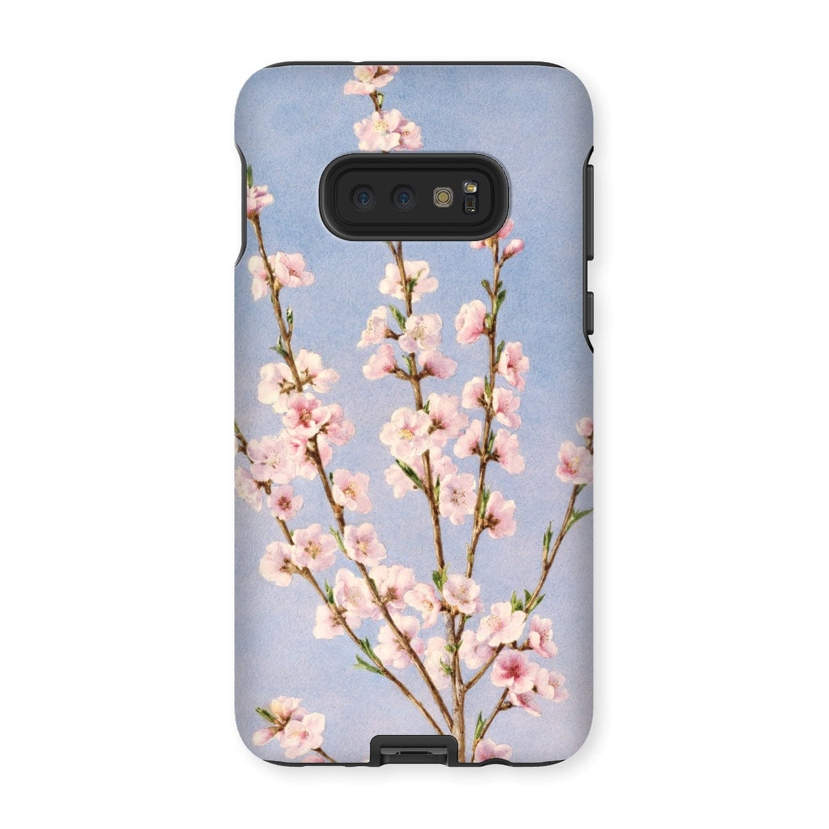 Casezest Mobile Phone Case for Samsung Galaxy S10E / Gloss Hill Peach Blossoms Design