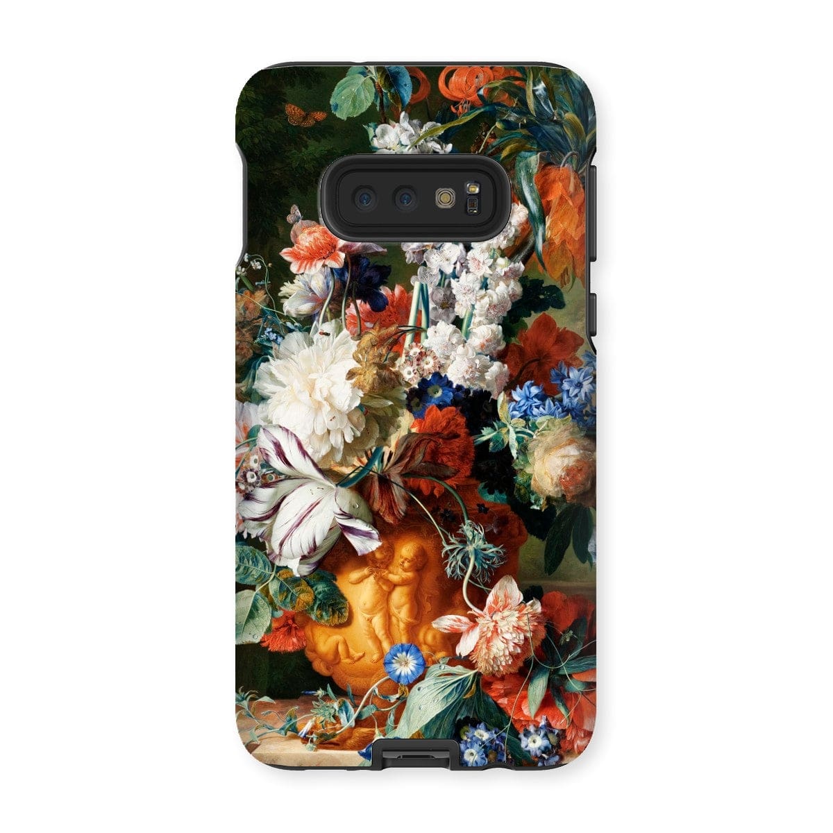 Casezest Mobile Phone Case for Samsung Galaxy S10E / Gloss Huysum Bouquet Design