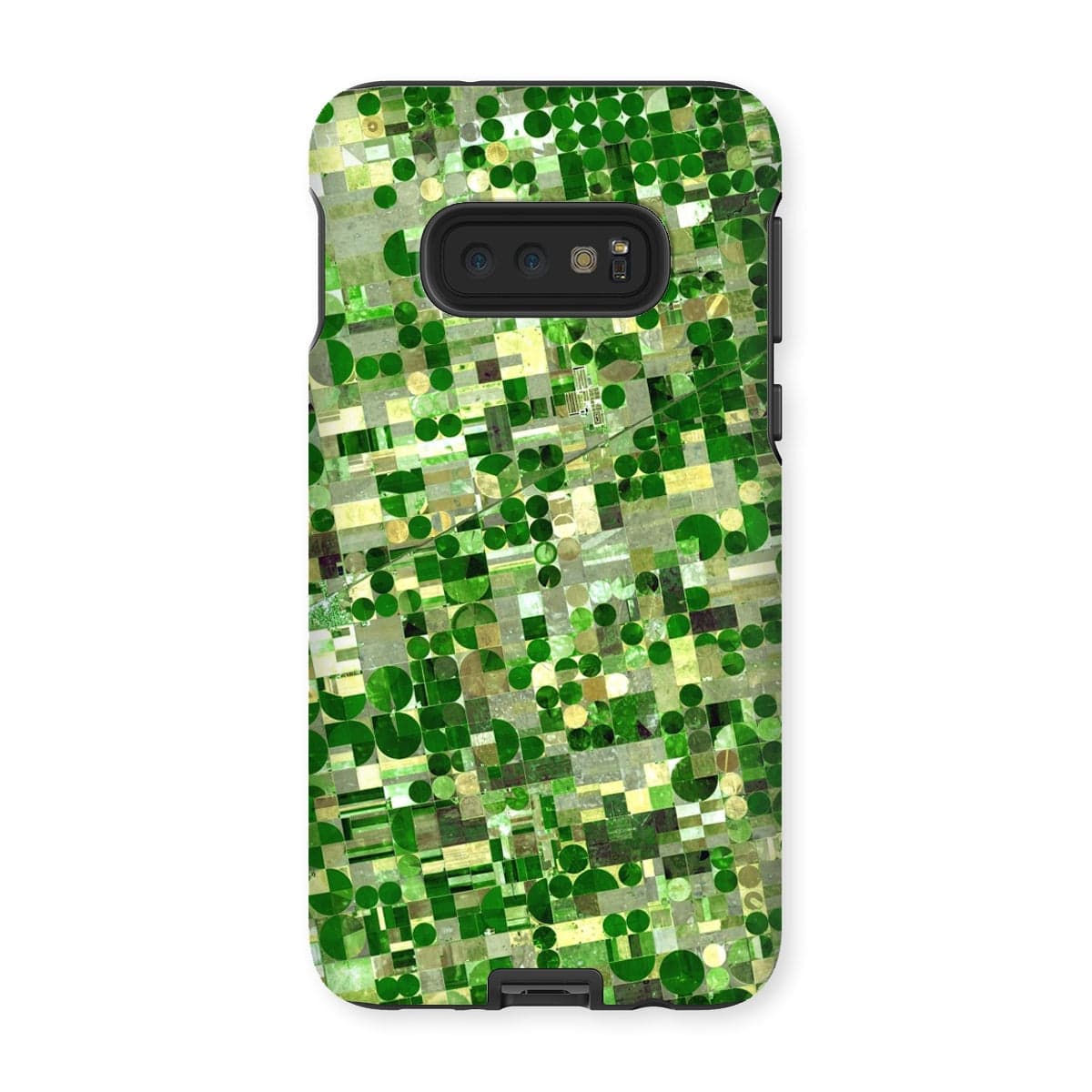 Casezest Mobile Phone Case for Samsung Galaxy S10E / Gloss Kansas Crop Circles Design