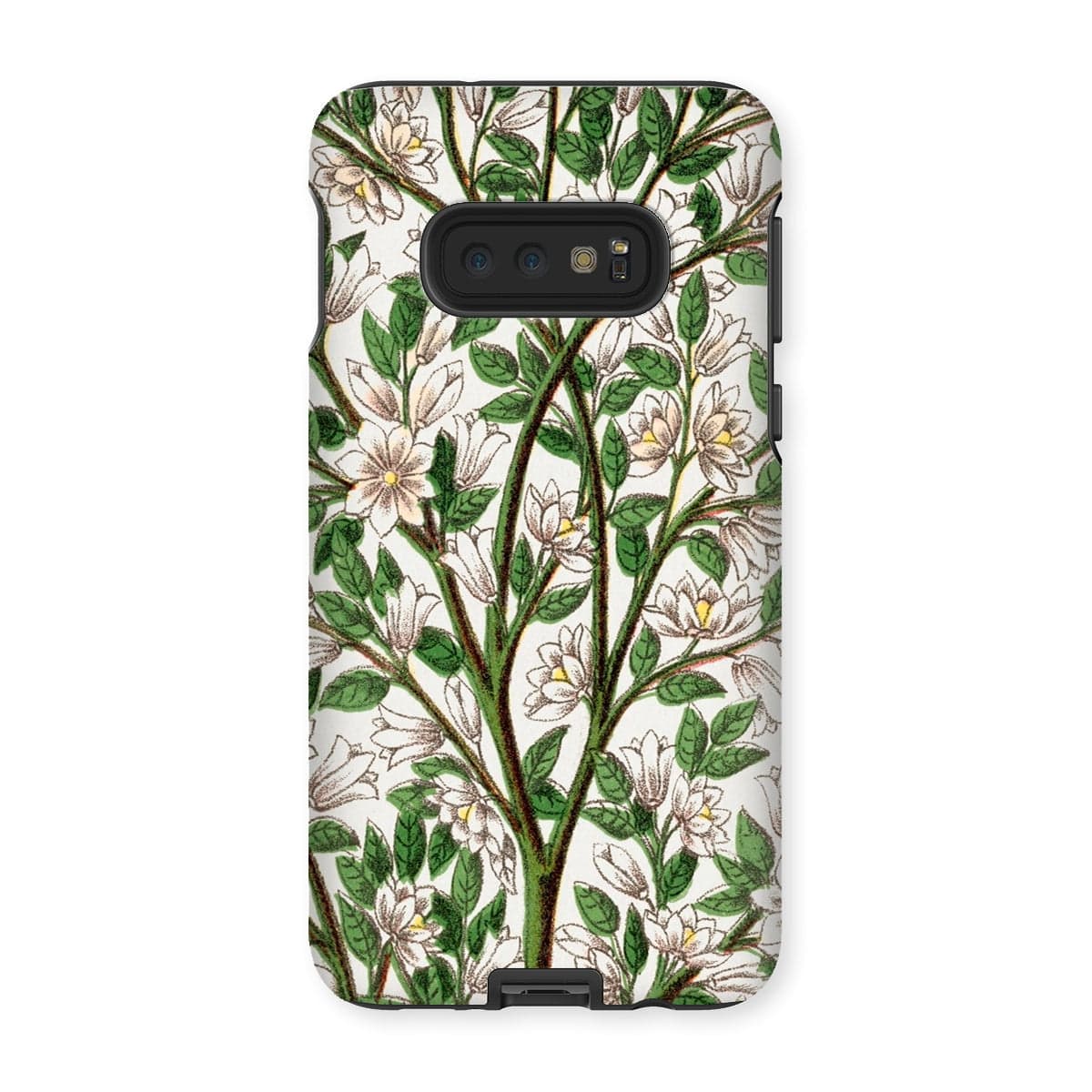 Casezest Mobile Phone Case for Samsung Galaxy S10E / Gloss Magnolia Lithograph Design