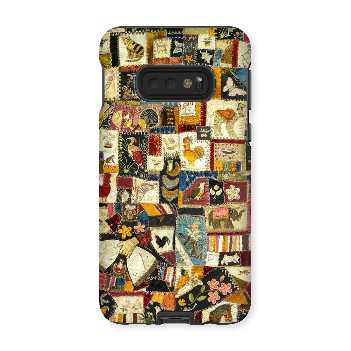 Casezest Mobile Phone Case for Samsung Galaxy S10E / Gloss Marvin Animal Quilt Design