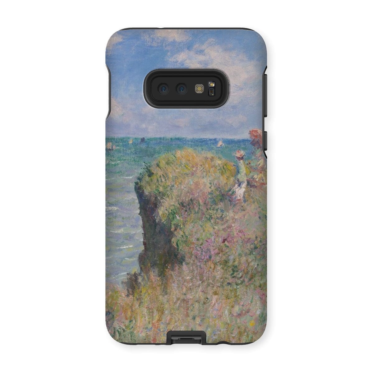 Casezest Mobile Phone Case for Samsung Galaxy S10E / Gloss Monet Cliff Walk at Pourville Design